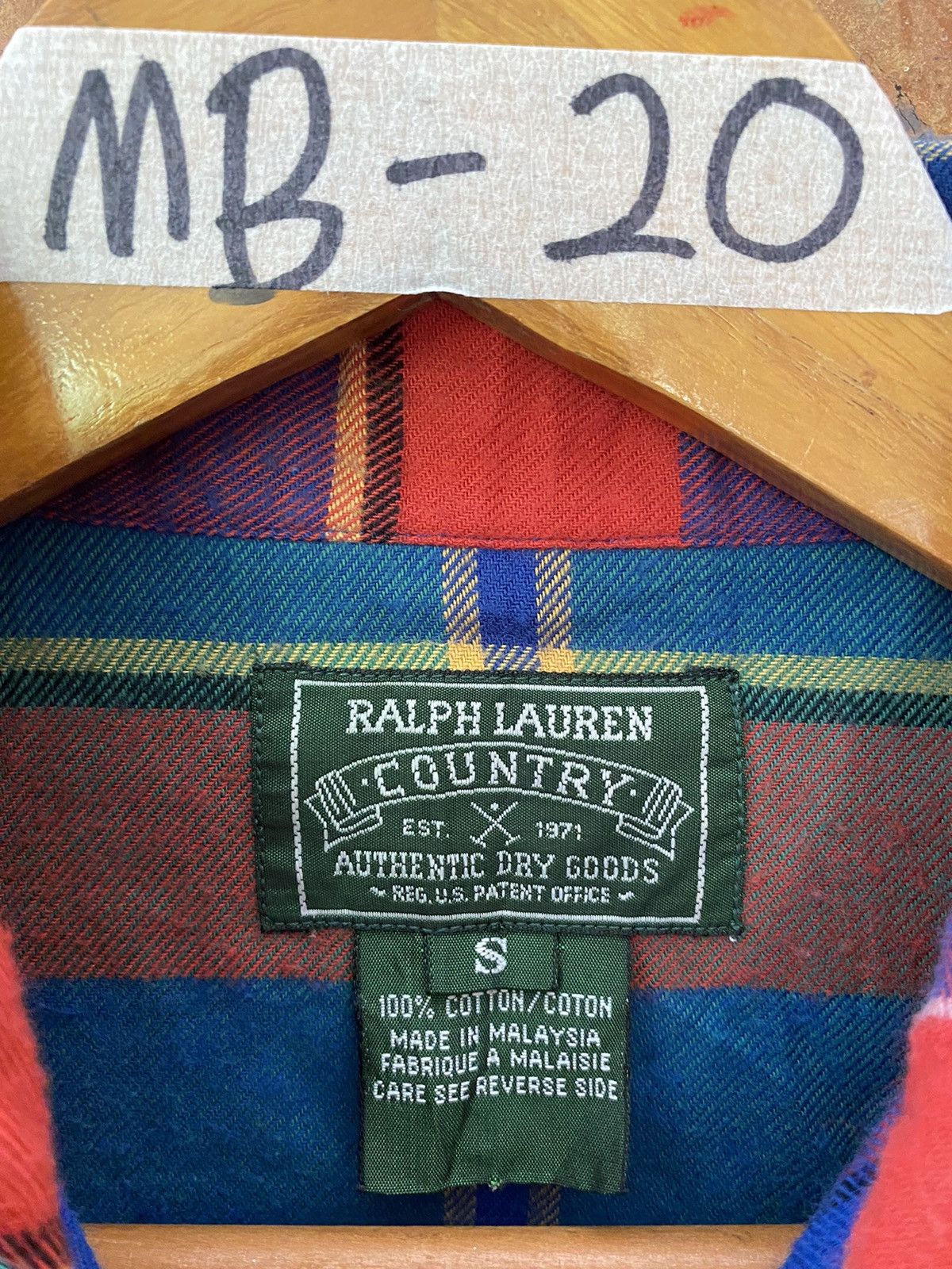 RRL Ralph Lauren 🔥1990s Ralph Lauren Country Check tartan Size US M / EU 48-50 / 2 - 9 Thumbnail