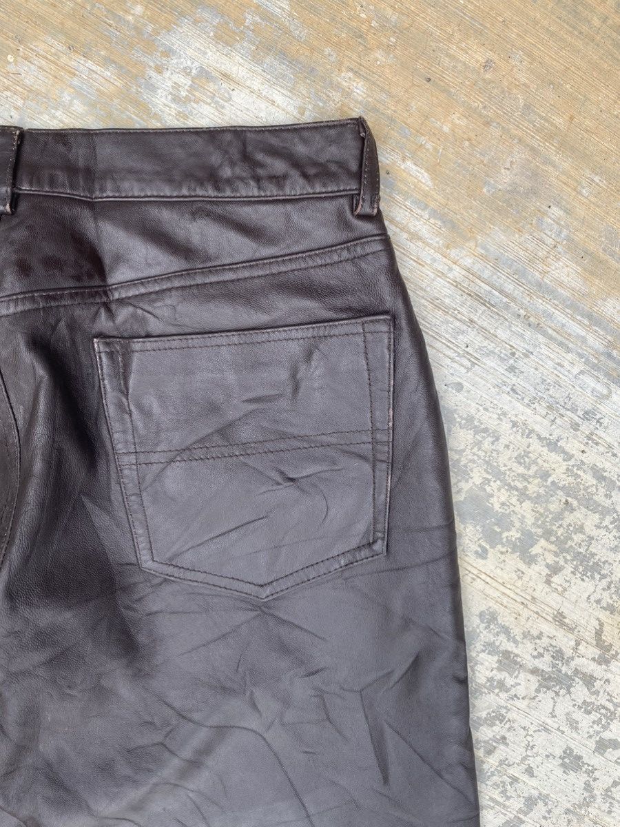 Leather × Tommy Hilfiger Tommy Hilfiger Leather Pants Size US 29 - 8 Thumbnail