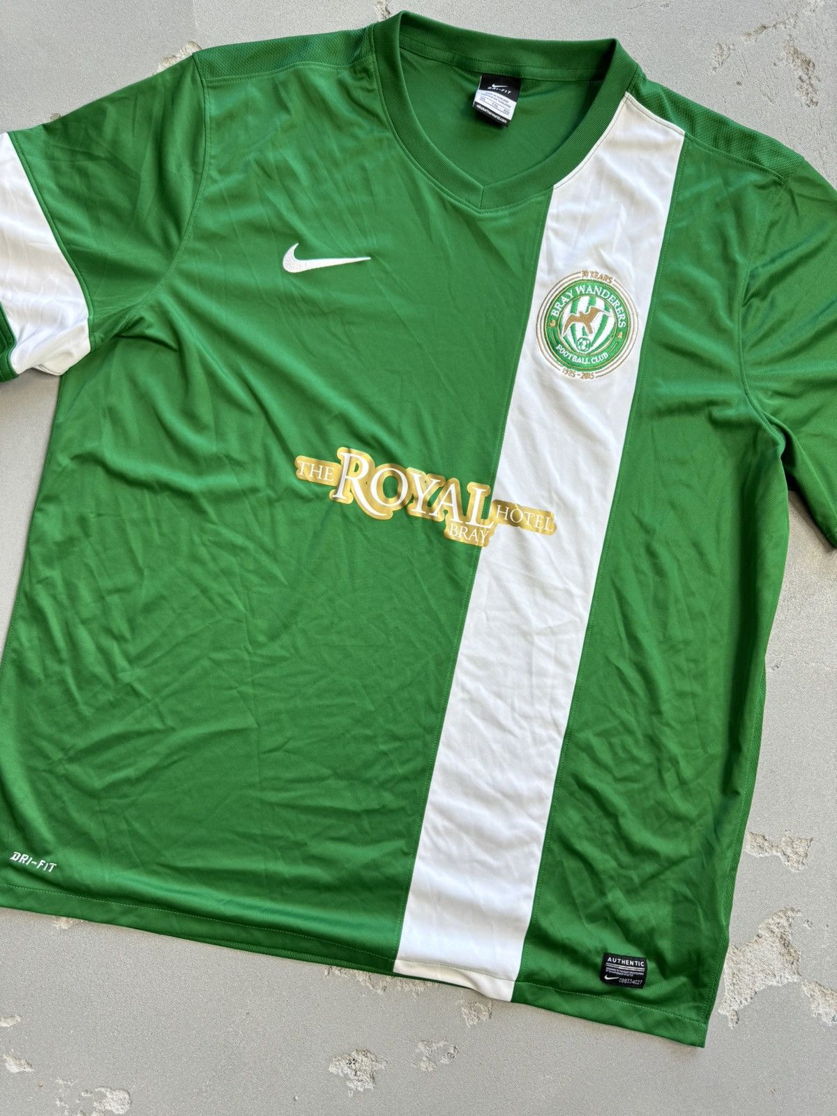 Nike × Vintage Nike Bray Wanderers 2015 Jersey Size XL Size US XL / EU 56 / 4 - 3 Thumbnail
