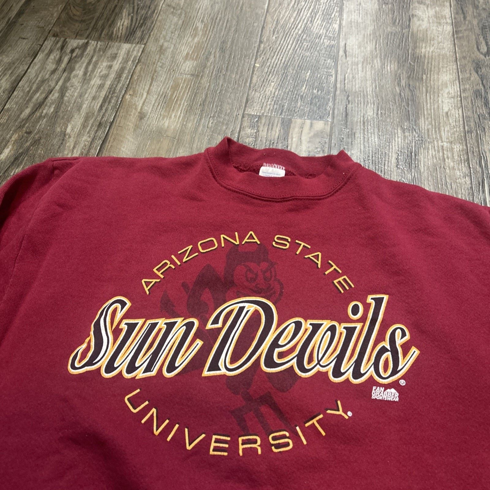 Logo 7 Logo 7 Vintage 90s Arizona State Sun Devils Crewneck L Size US L / EU 52-54 / 3 - 2 Thumbnail