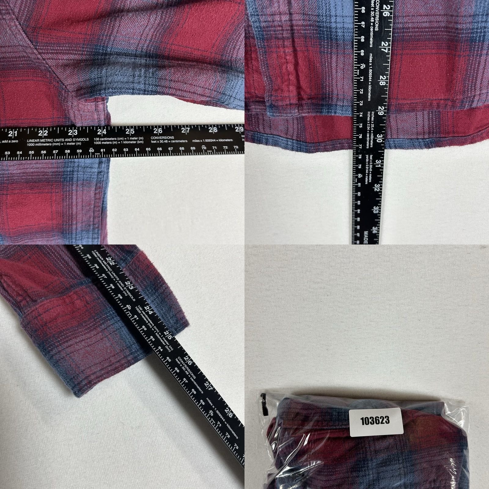 Eddie Bauer Eddie Bauer Button-Up Plaid Flannel Shirt Mens XL Long Sleeve Classic Preppy Top Size US XL / EU 56 / 4 - 8 Thumbnail