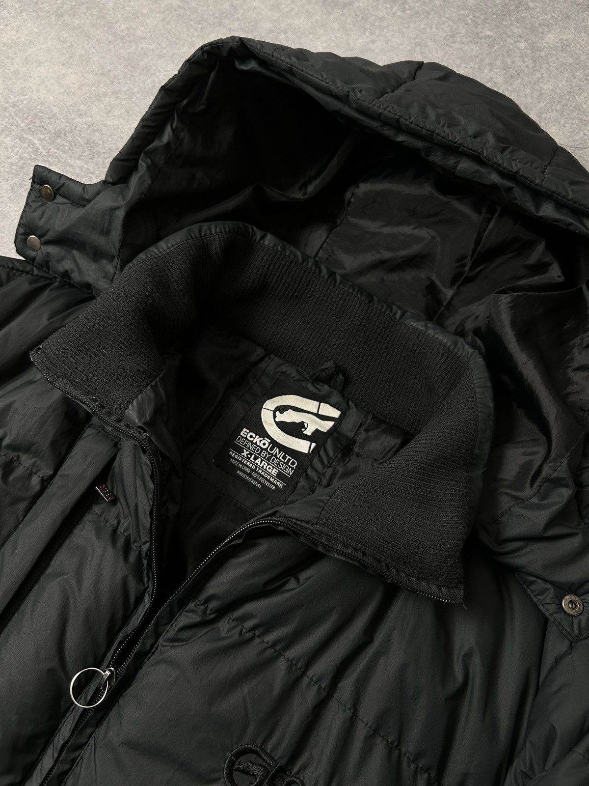 Ecko Unltd. Vintage Ecko Unldt puffer black jacket mens y2k 2000s Size US M / EU 48-50 / 2 - 8 Thumbnail