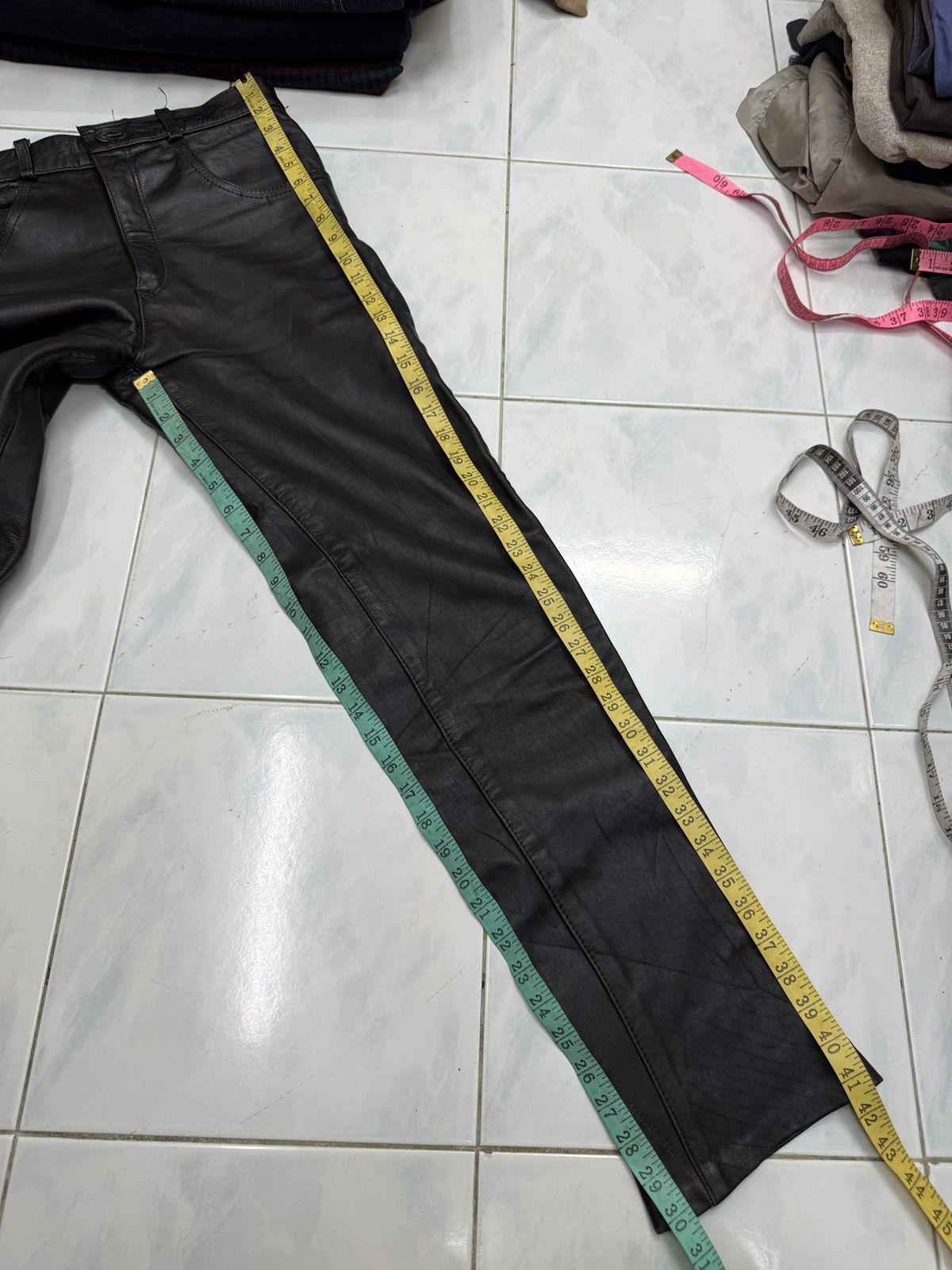 Genuine Leather 🔥🔥🔥STEALS CUIRS LONDON LEATHER PANTS Size US 31 - 14 Thumbnail