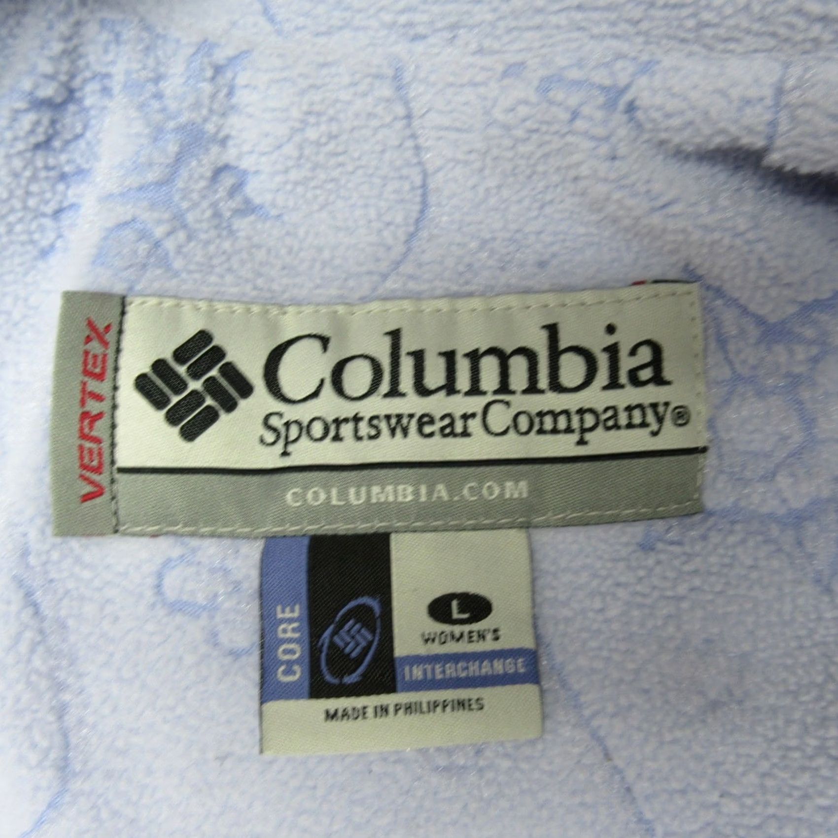 Vintage VINTAGE? No. Columbia Jacket Womens Large Blue Vertex Interchange Insulated Fleece Lined Wind Size L / US 10 / IT 46 - 5 Thumbnail