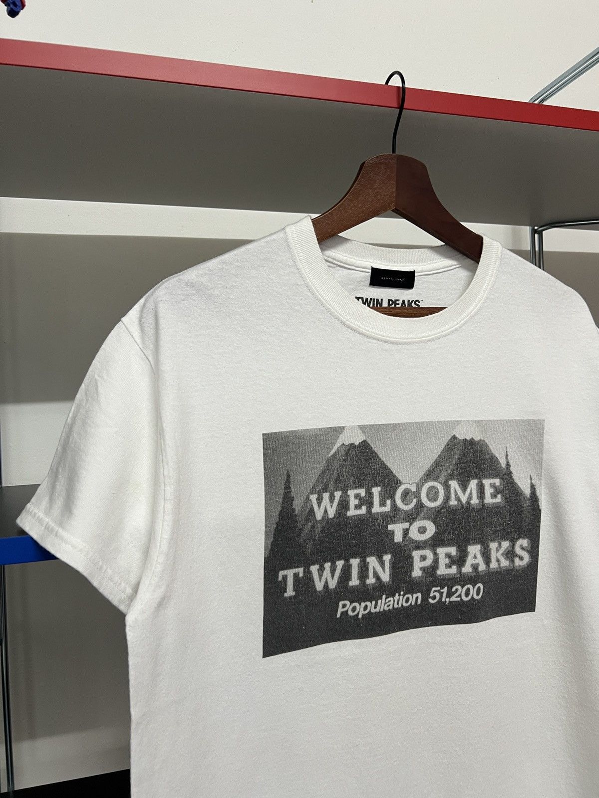 Japanese Brand Vintage Welcome to Twin Peaks David Lynch Tee Size US M / EU 48-50 / 2 - 3 Thumbnail
