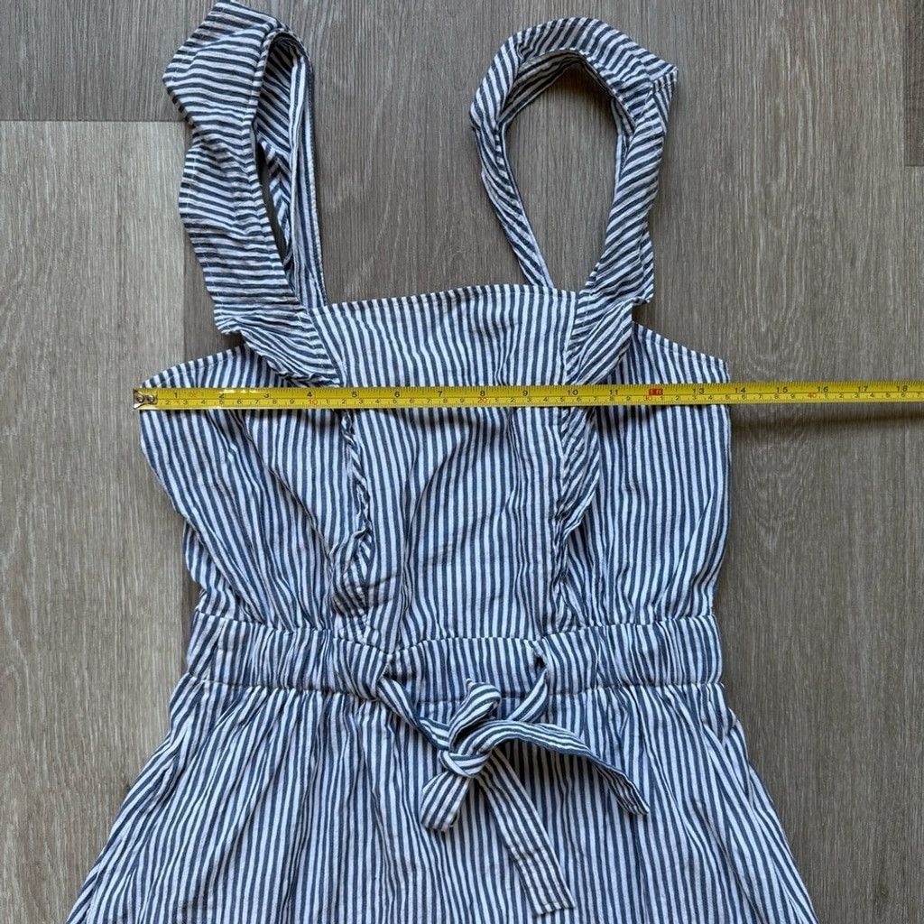 Club Monaco Club Monaco Blue and White Mini Sundress Size S / US 4 / IT 40 - 5 Thumbnail