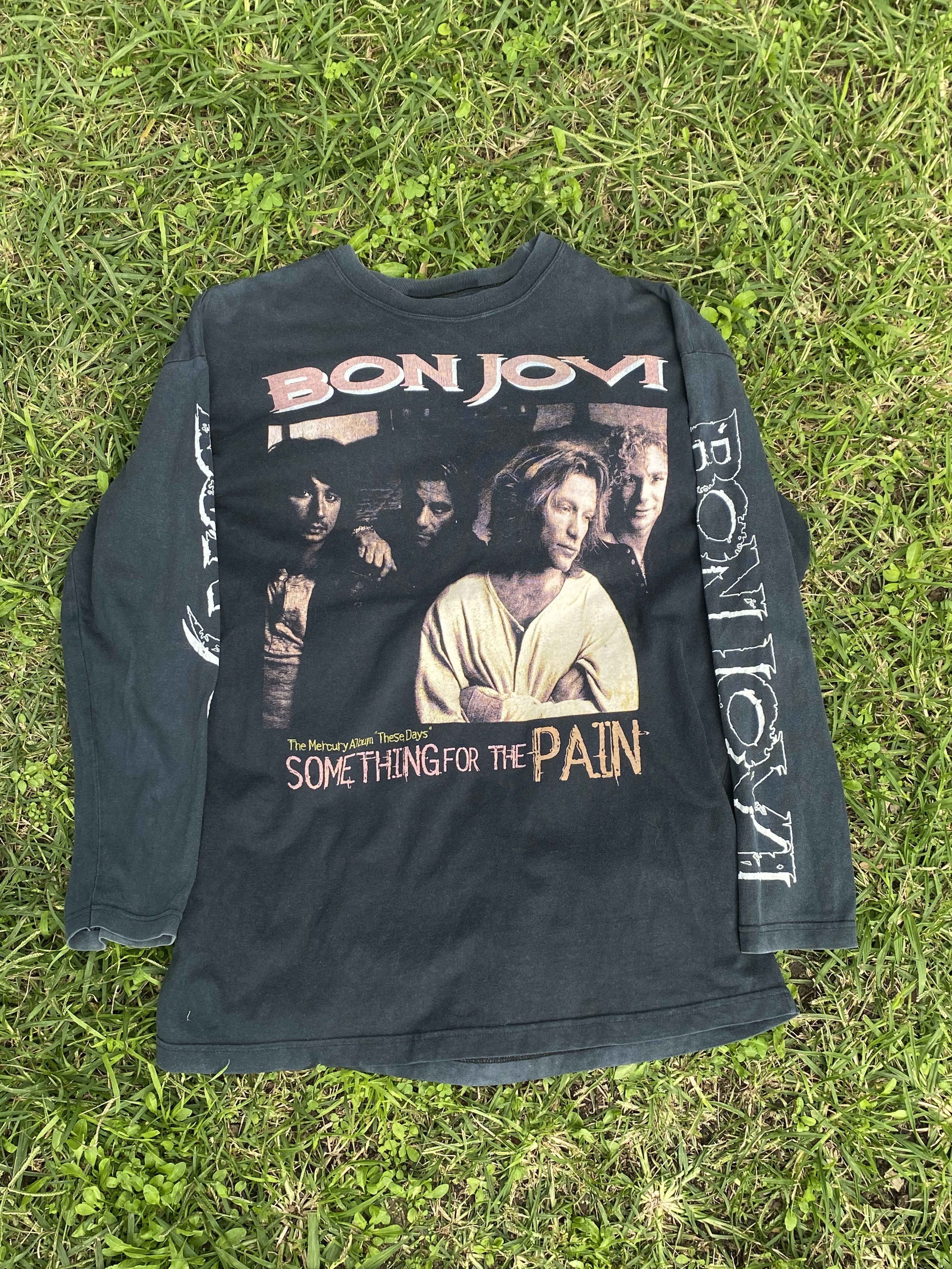 Band Tees × Vintage Vintage Bon Jovi Size US L / EU 52-54 / 3 - 4 Thumbnail