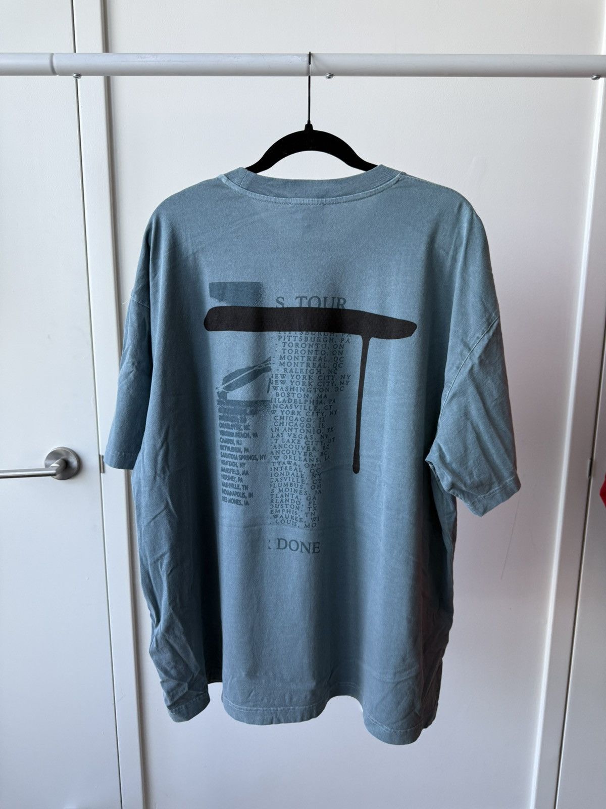 Diesel Diesel by Glen Martens ”back to reality” washed tee Size US XL / EU 56 / 4 - 2 Thumbnail