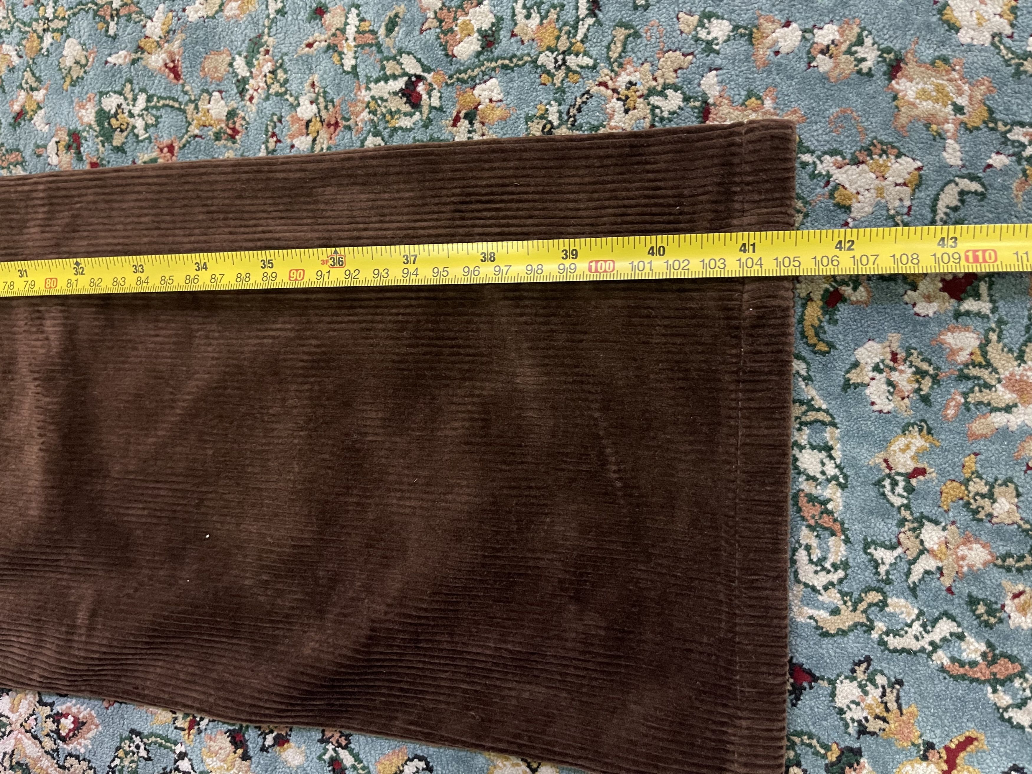 Polo Ralph Lauren Straight Fit High-Rise Corduroy Trousers Pant Size 26" / US 2 / IT 38 - 7 Thumbnail