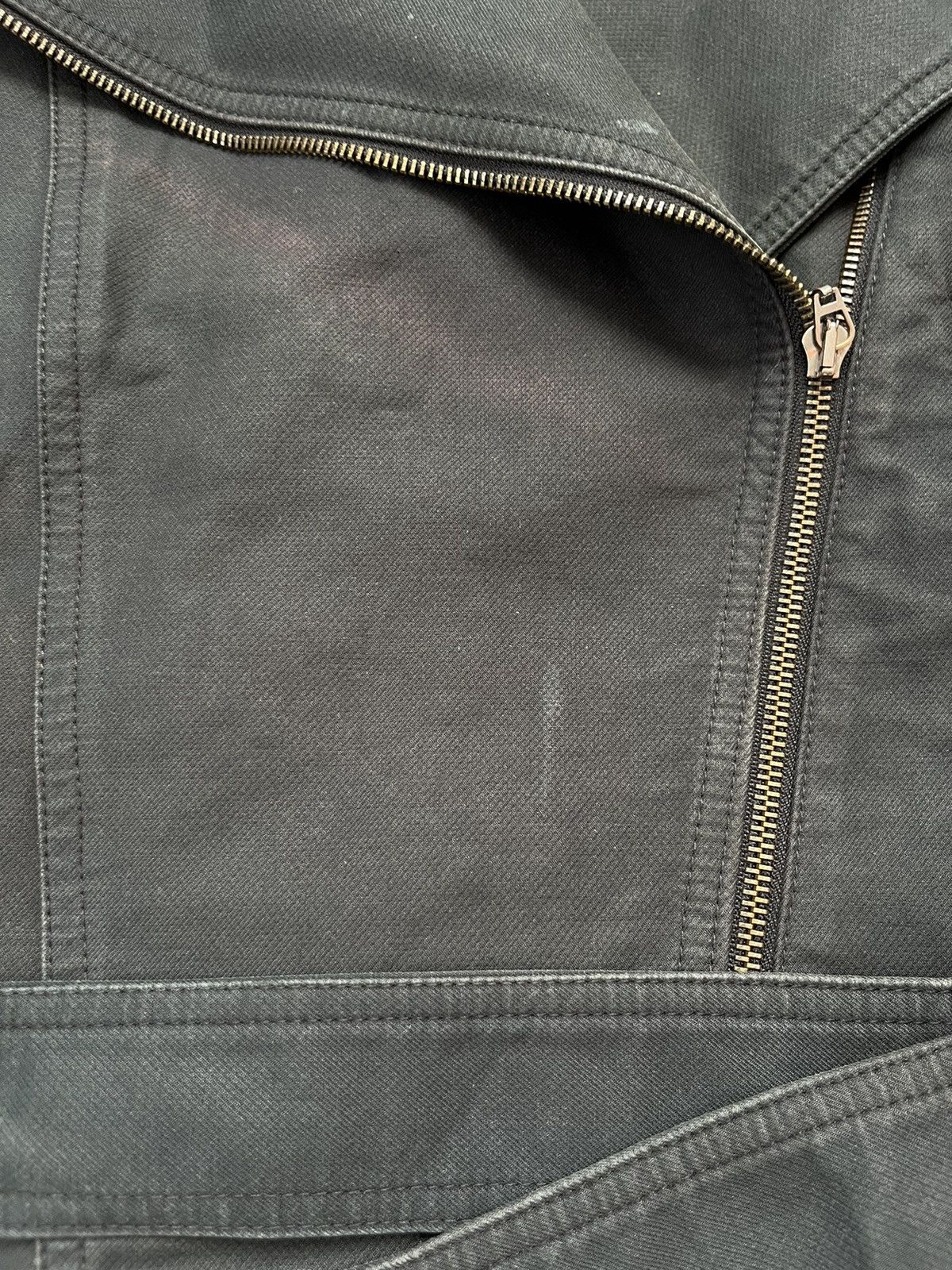 Japanese Brand Comptoir Des Cotonniers Double Collar Biker Zip Jacket Belt Size S / US 4 / IT 40 - 5 Thumbnail