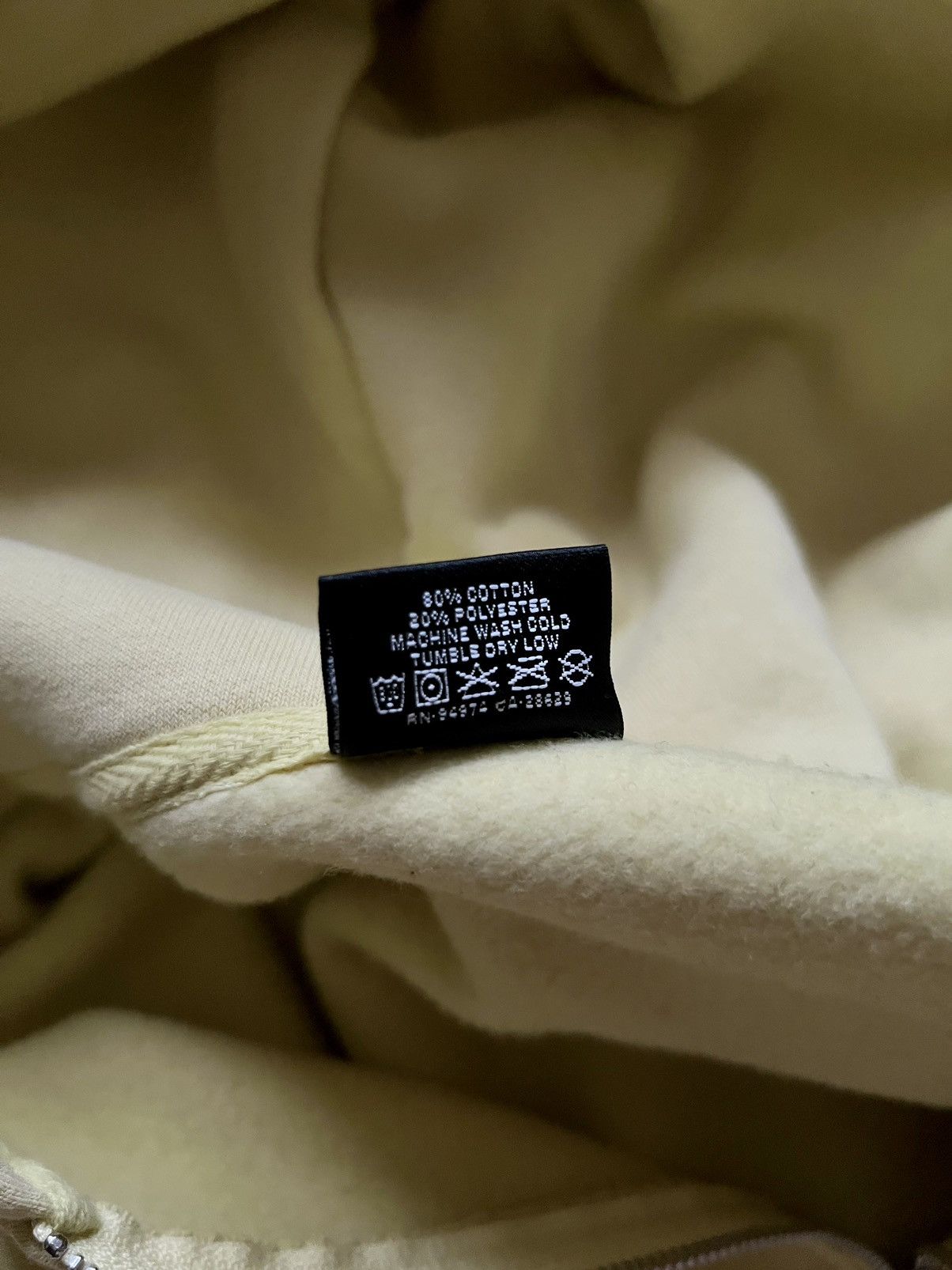 Stussy STUSSY BURNING STOCK HOODIE YELLOW - XL Size US XL / EU 56 / 4 - 8 Thumbnail