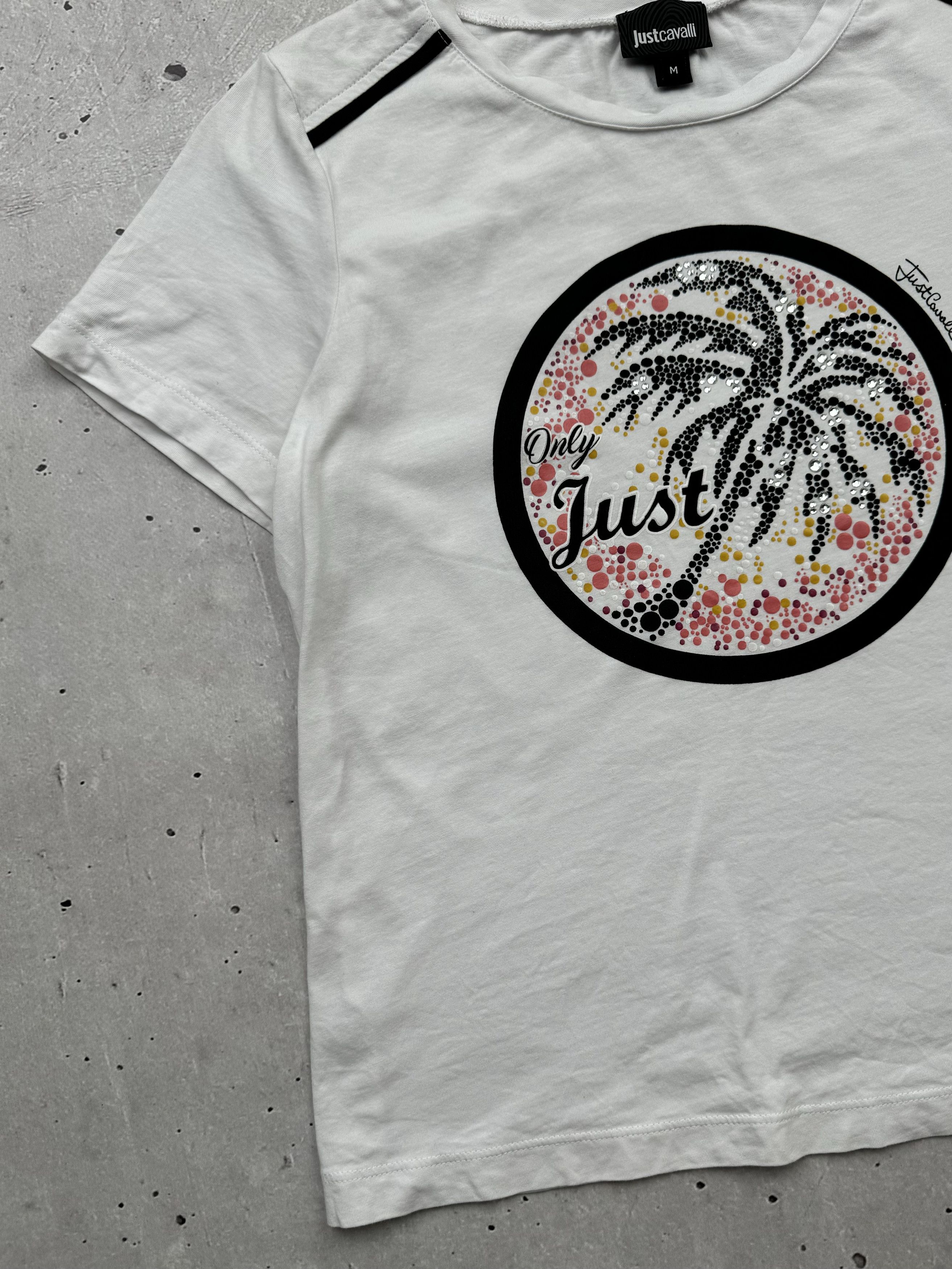 Just Cavalli Just Cavalli Vintage Printed T-Shirt Size M / US 6-8 / IT 42-44 - 2 Thumbnail