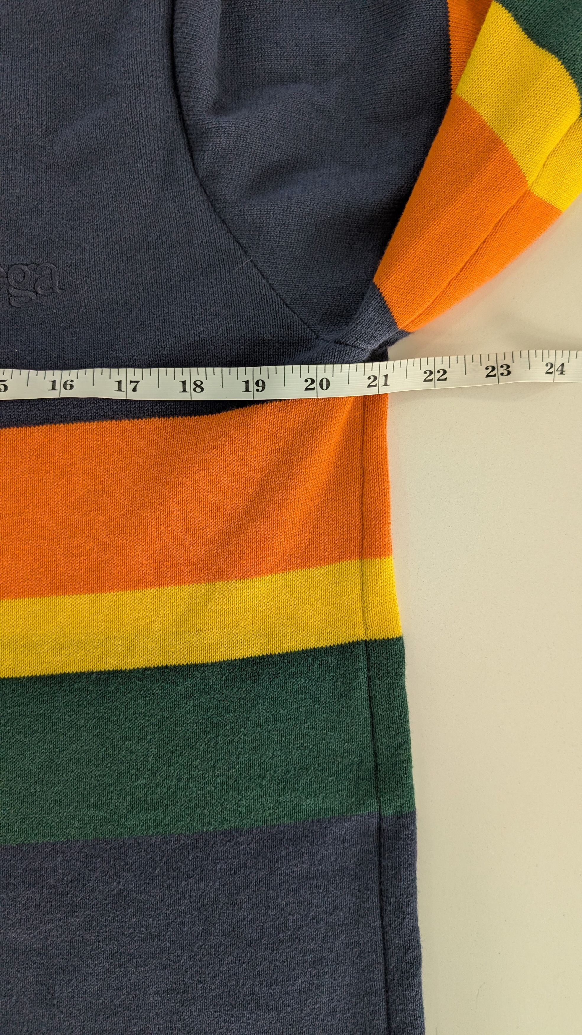 Bodega Bodega Knit Rugby Sweater Mens Small Size US S / EU 44-46 / 1 - 9 Thumbnail