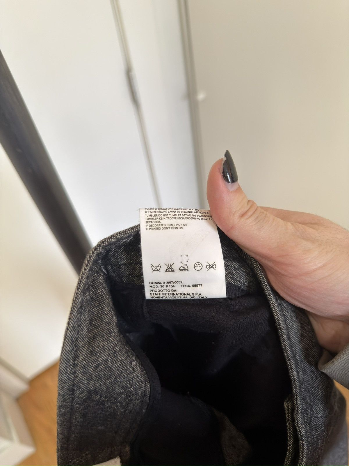 Maison Margiela AW05 Wool Biker Trousers Size US 30 / EU 46 - 5 Thumbnail