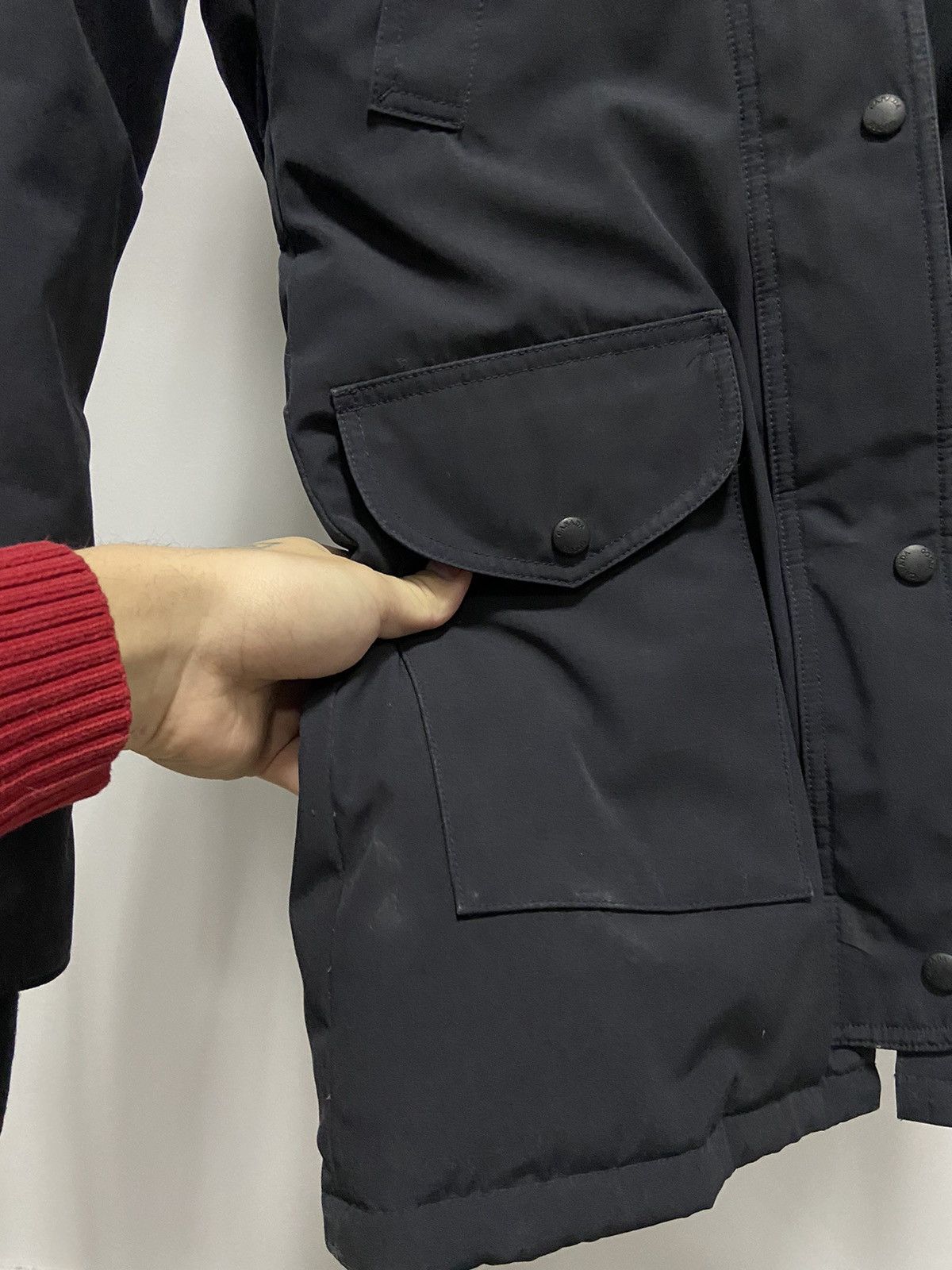 Canada Goose × Vintage Canada Goose trillium Jacket Hood Vintage Puffer Size XS / US 0-2 / IT 36-38 - 11 Thumbnail