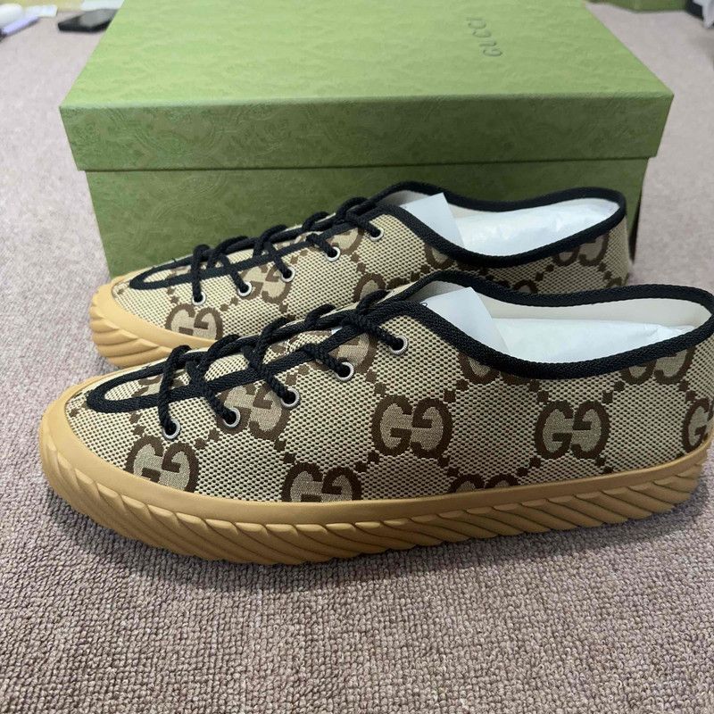 Gucci Gucci GG Low-Top Fashion Sneakers for Men 0079 Size US 13 / EU 46 - 1 Thumbnail