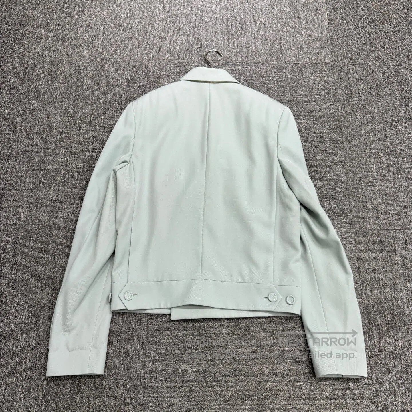 Dior Dior Peppermint-green woolen suit jacket| Size 46R - 2 Thumbnail