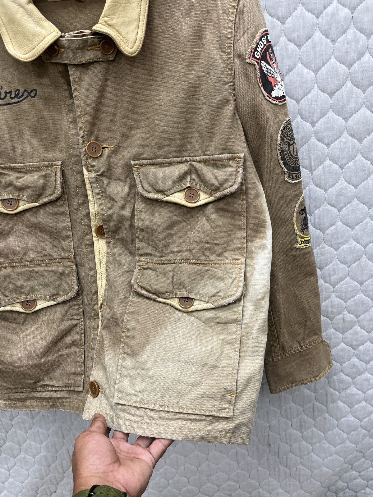 Avirex 🔥🔥🔥STEALS AVIREX MILITARY UTILITY JACKET Size US M / EU 48-50 / 2 - 19 Thumbnail