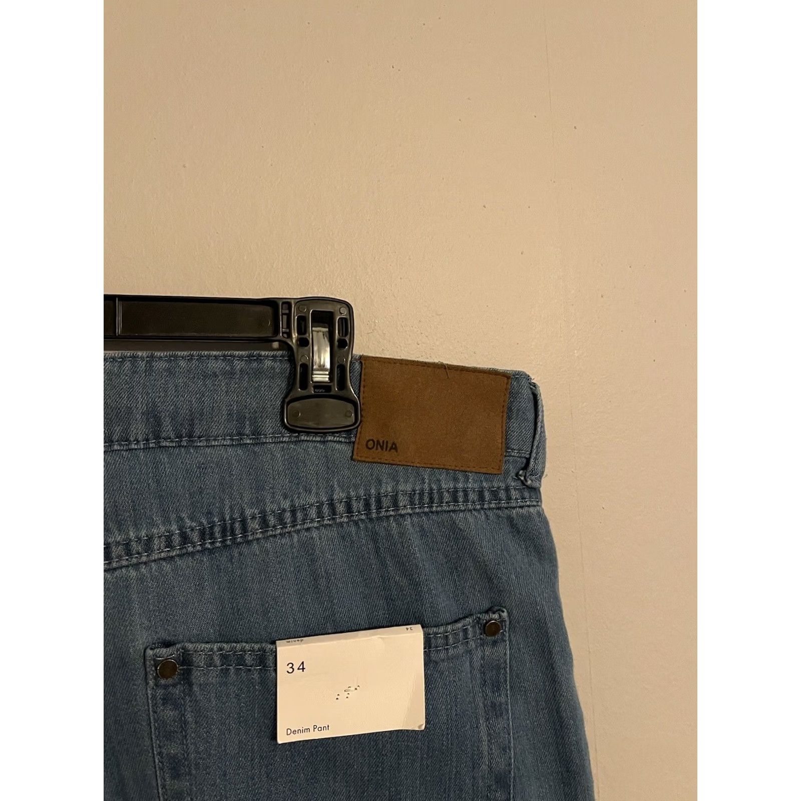 Onia Onia Jeans Pants Denim Lighter Wash Cotton Men's 34 Size US 34 / EU 50 - 2 Thumbnail