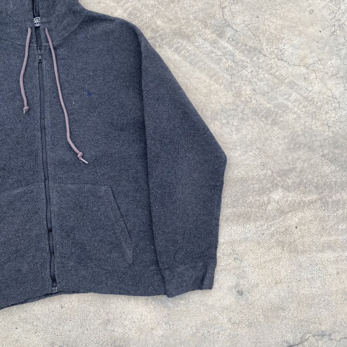 Polo Ralph Lauren Vintage Polo Ralph Lauren Full Zipper Hoodie Fleece Size US L / EU 52-54 / 3 - 5 Thumbnail