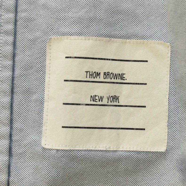 Thom Browne Thom Browne White shirt Size US XS / EU 42 / 0 - 3 Thumbnail