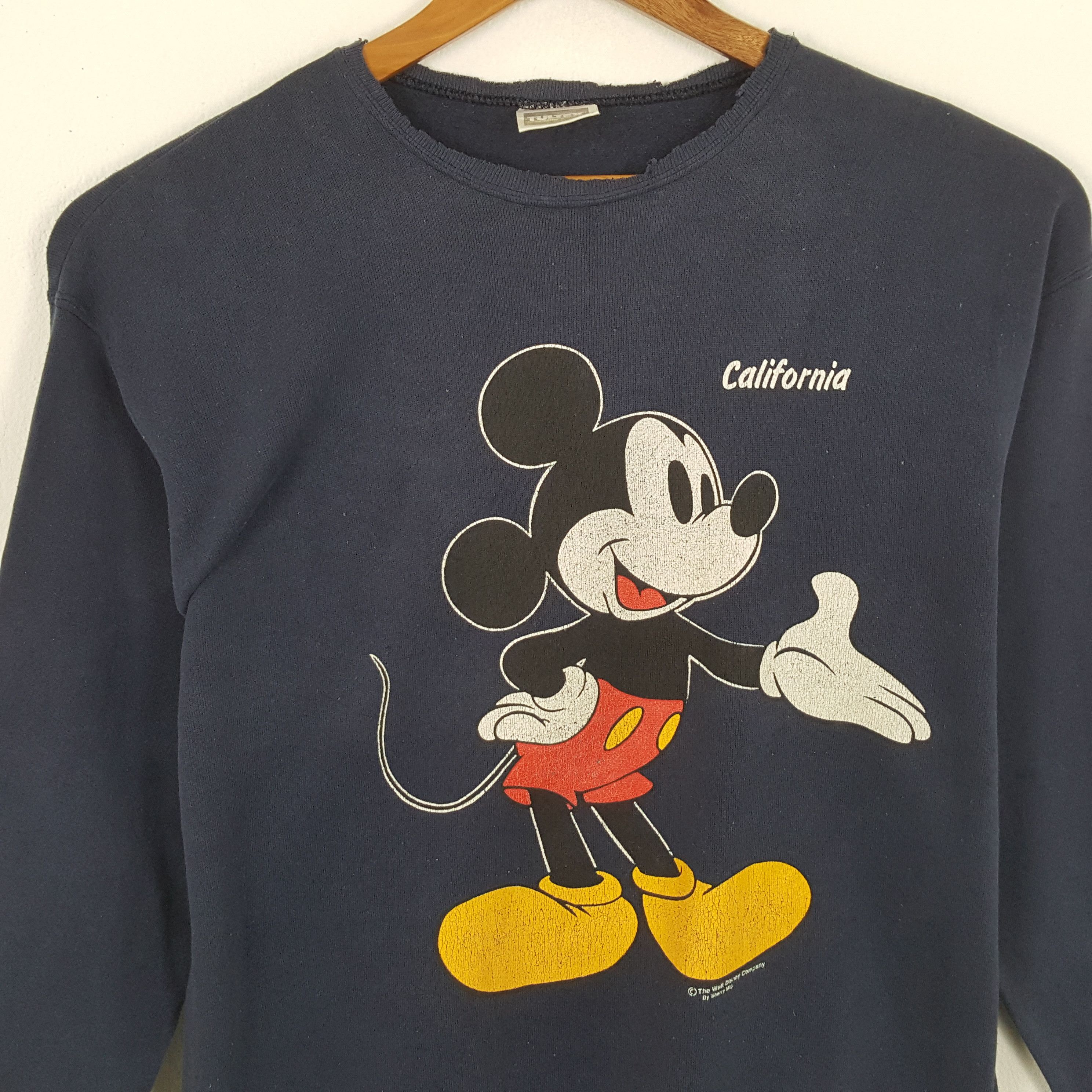Disney × Mickey Mouse × Vintage Vintage 90's MICKEY MOUSE DISNEY Promo Sweatshirts Size US L / EU 52-54 / 3 - 2 Thumbnail