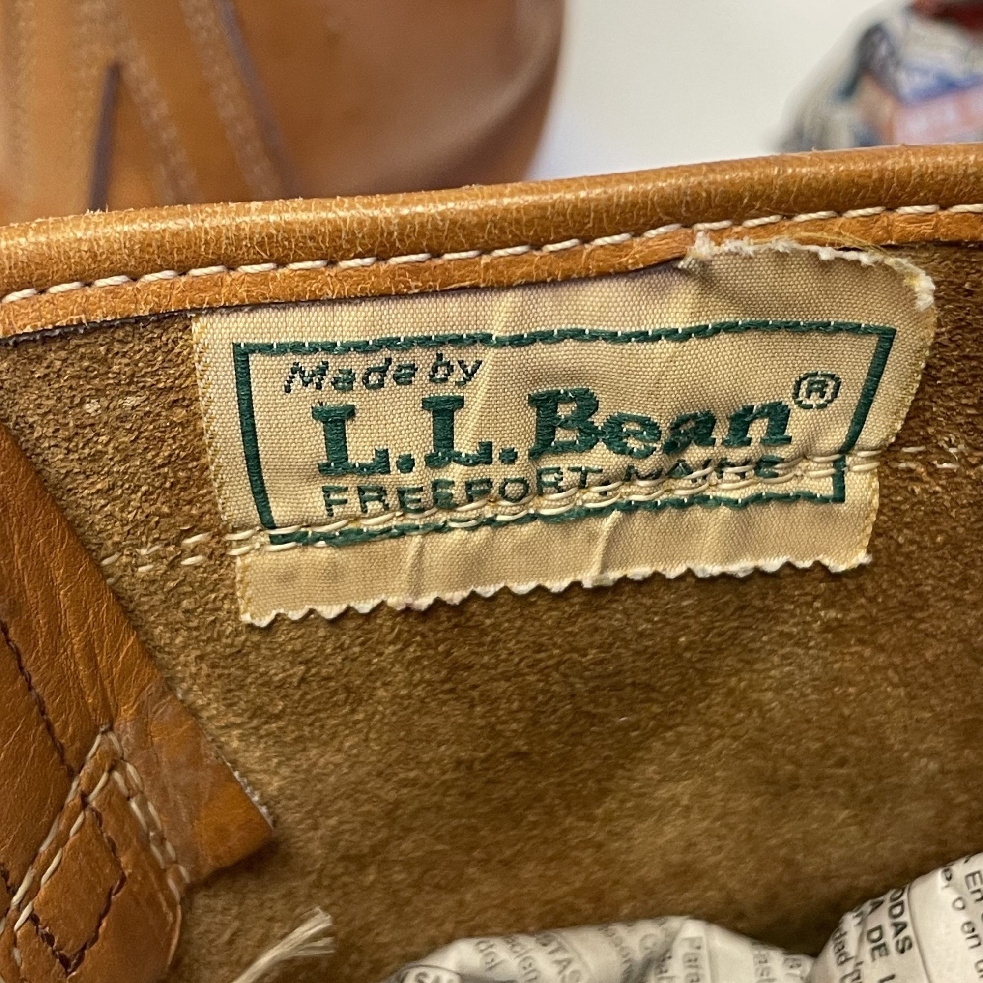 L.L. Bean Vtg LL BEAN Duck Boots Leather Maine Hunting Shoes 8 Size US 8 / EU 41 - 10 Thumbnail