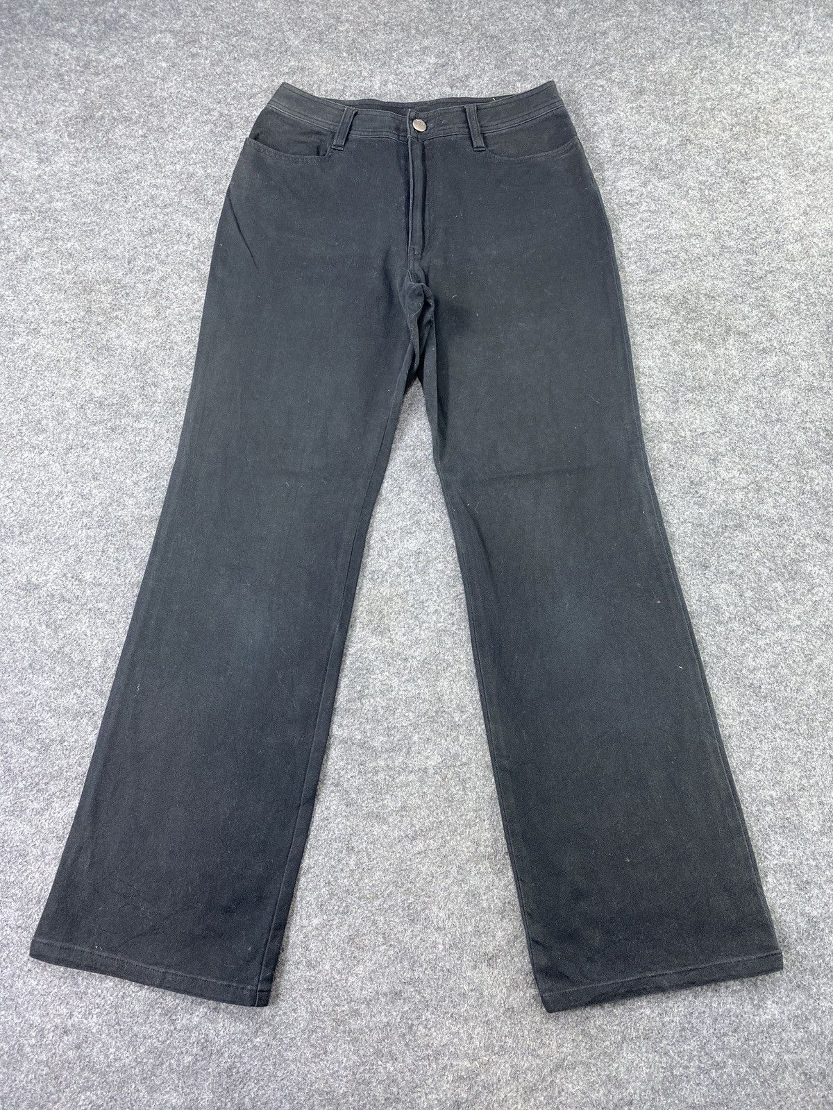 Japanese Brand × Vintage Hopkins Black Pants - J1104 Size 26" / US 2 / IT 38 - 2 Thumbnail