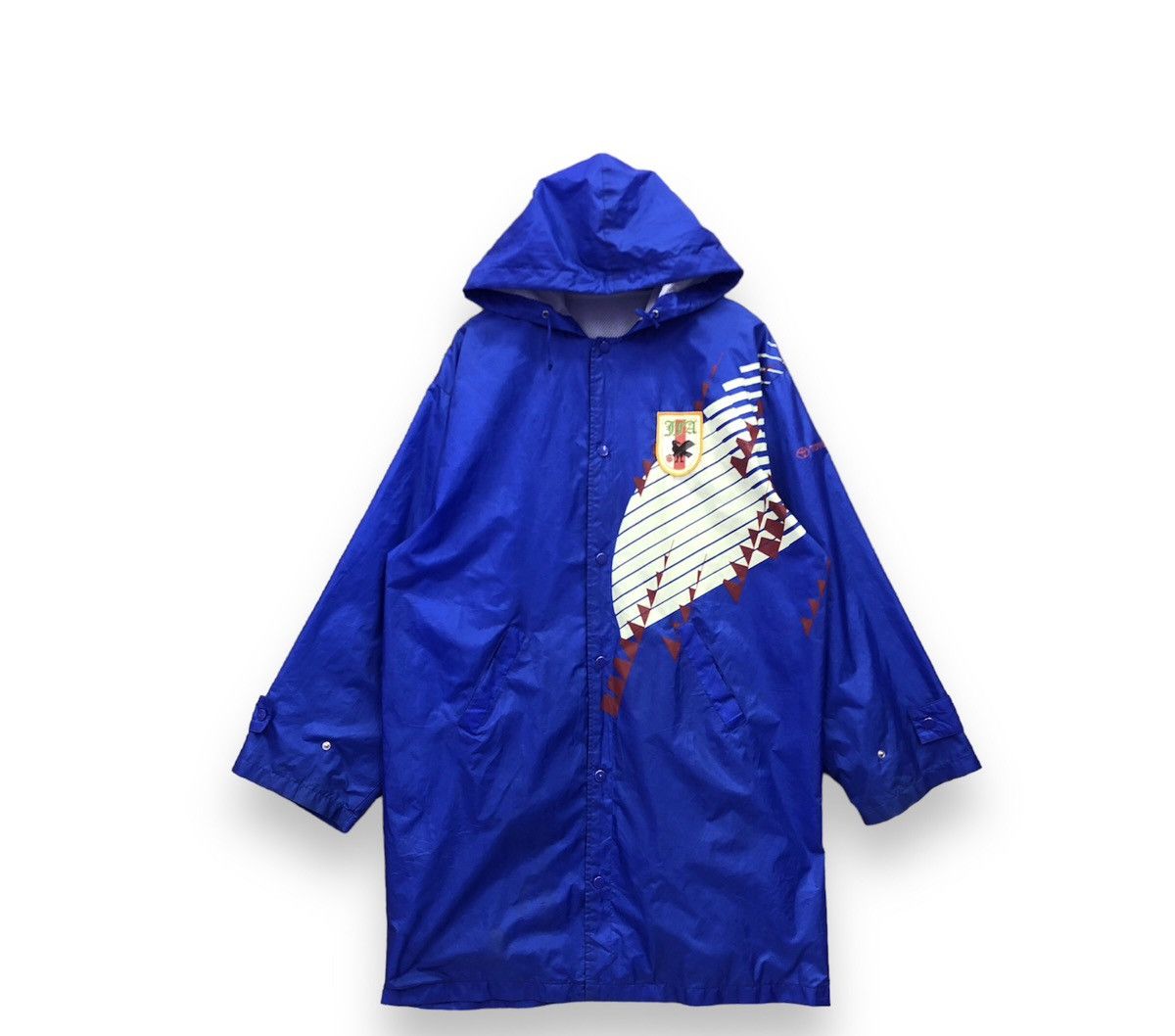 Vintage Vintage 94 JAPAN Football Association Parka Long Jacket Size US XL / EU 56 / 4 - 1 Thumbnail