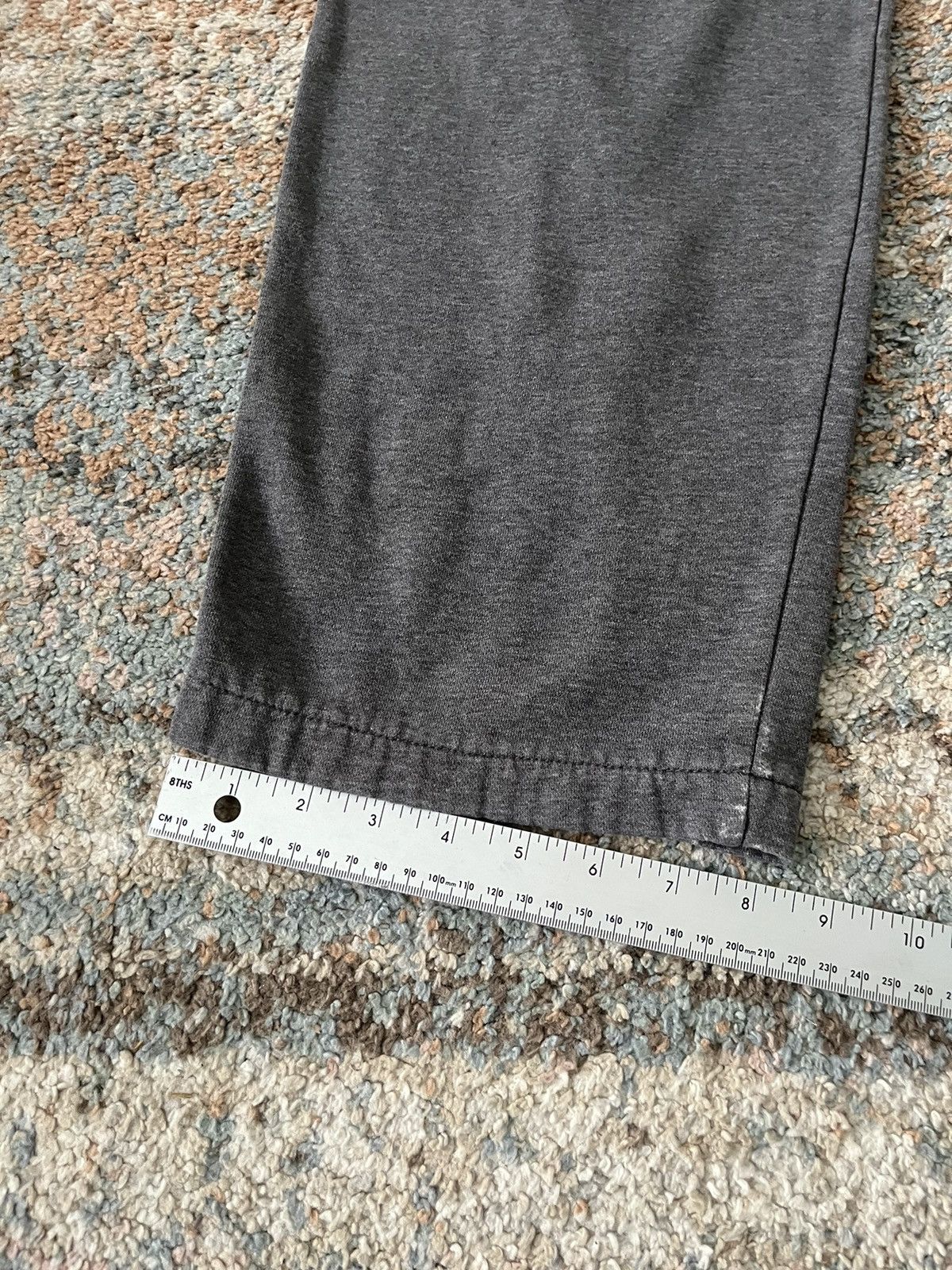 Nike × Vintage VTG Y2K Nike Sweatpants Grey Faded L Distressed Size US 32 / EU 48 - 8 Thumbnail