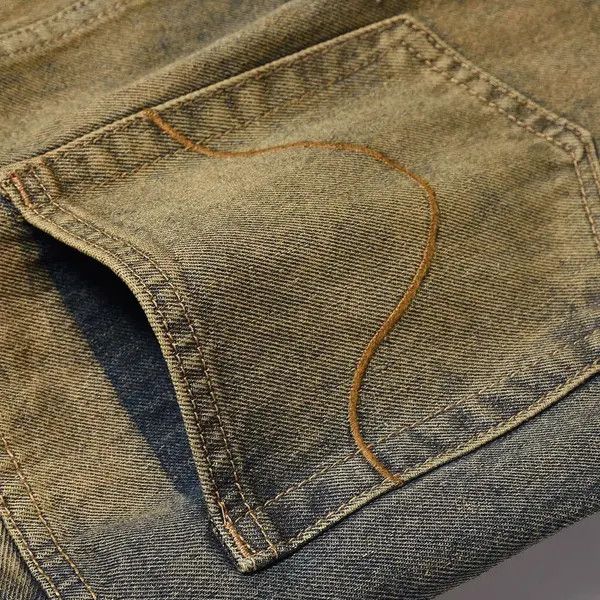 VIBE distressed dirty washed flared grunge jeans Size US 32 / EU 48 - 6 Thumbnail