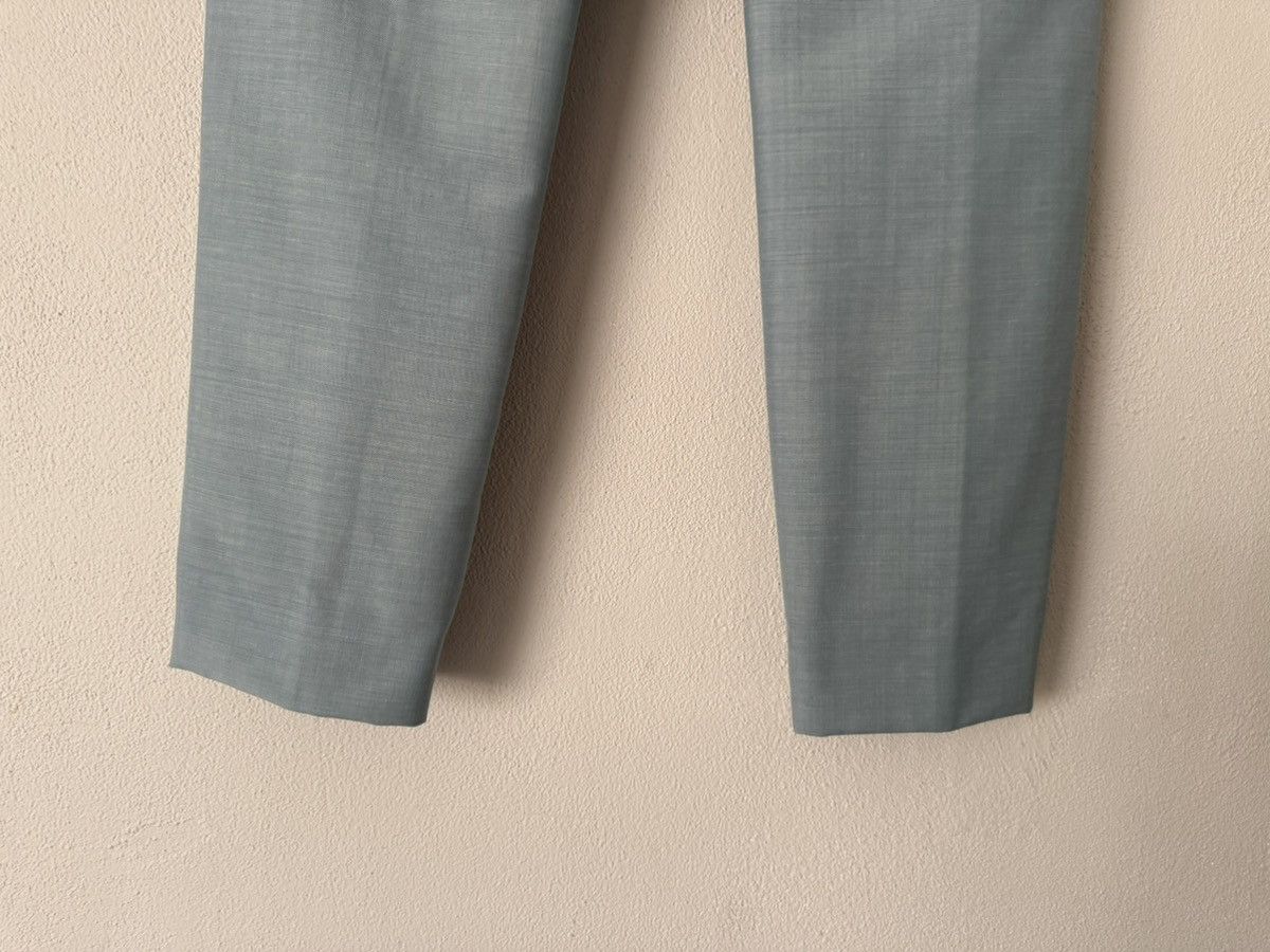 Maison Margiela Margiela Tailored Trousers in Pale Blue Wool–Mohair Blend Size US 30 / EU 46 - 7 Thumbnail