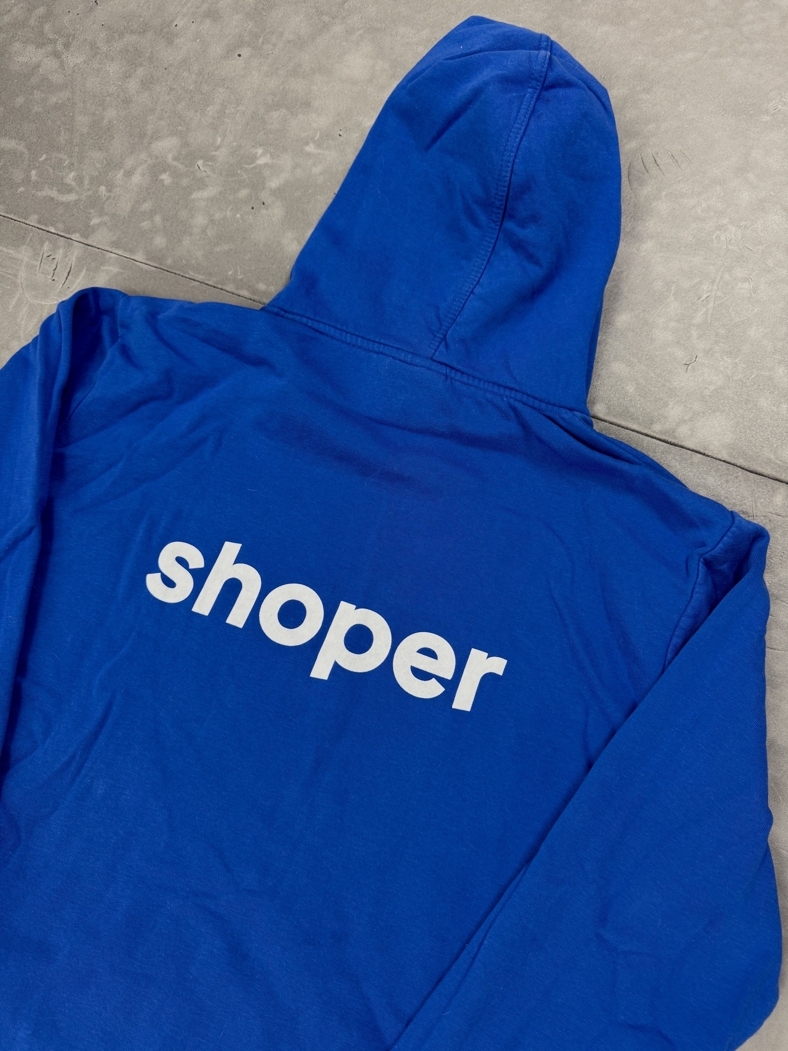 Other Shoper S.A. blue hoodie merch casual big print e-commerce Size US XL / EU 56 / 4 - 3 Thumbnail