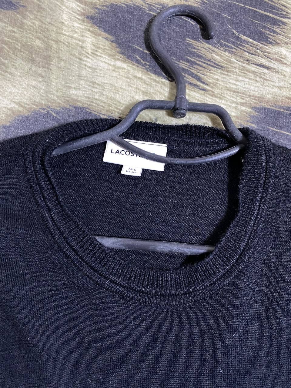 Lacoste × Vintage Vintage Lacoste wool sweater cropped cardigan Size US XL / EU 56 / 4 - 9 Thumbnail
