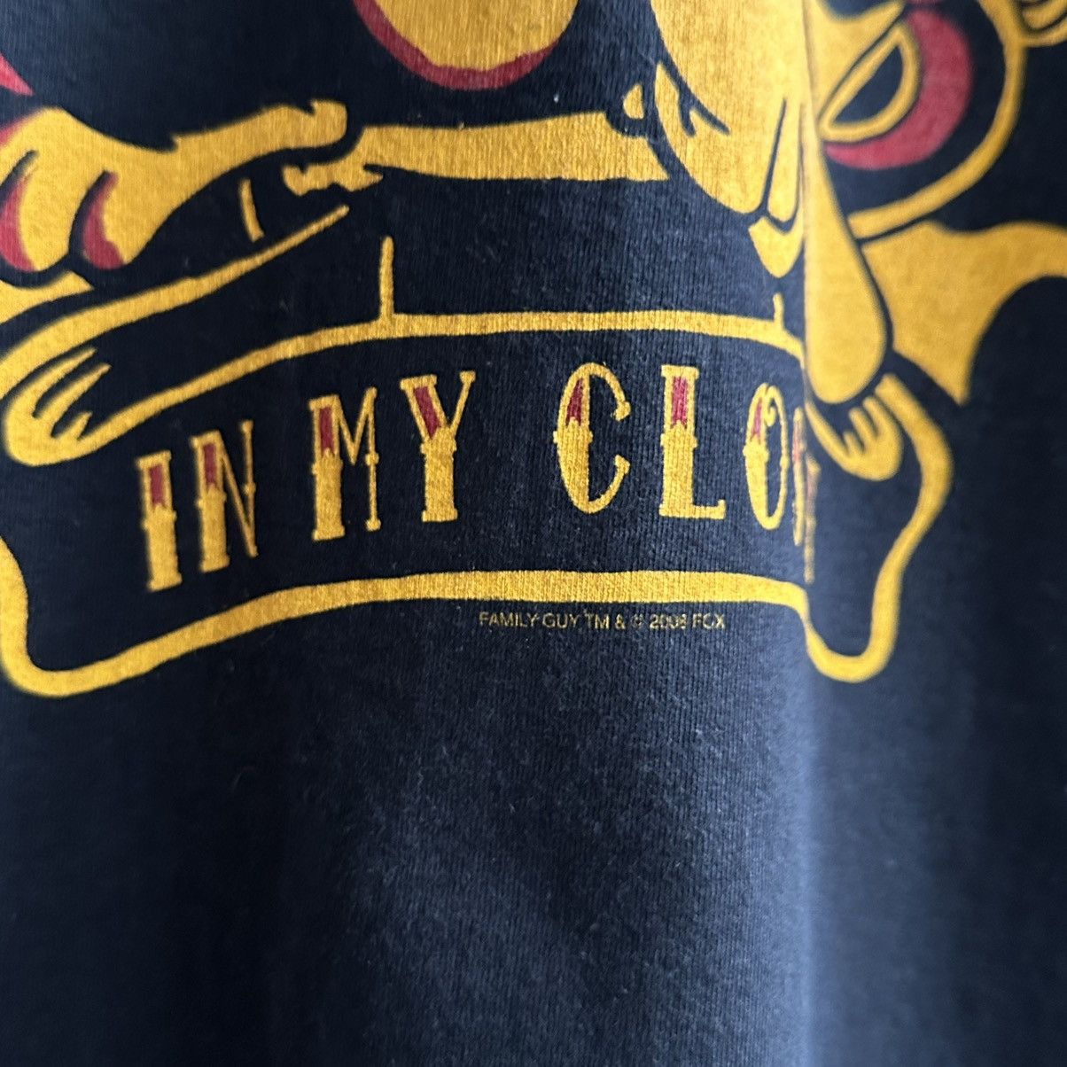 Vintage VINTAGE Y2K FAMILY GUY EVIL MONKEY IN MY CLOSET PROMO TEE Size US M / EU 48-50 / 2 - 4 Thumbnail