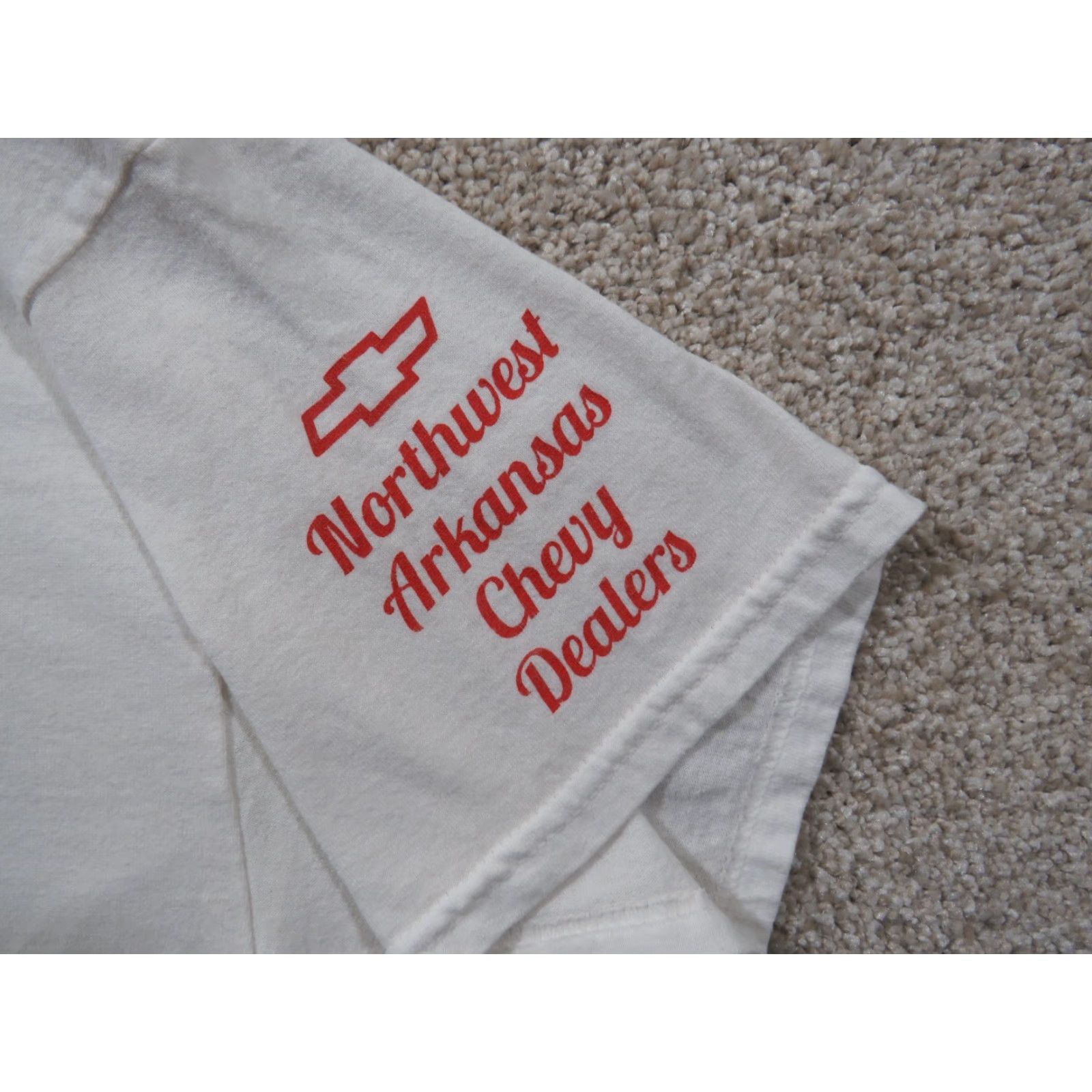 Gildan Chevy Corvette Dealer T-Shirt Adult 2XL Multicolor Gildan Crew Neck Short Sleeve VTG Car Lovers USA Cars Mens Size US XXL / EU 58 / 5 - 5 Thumbnail