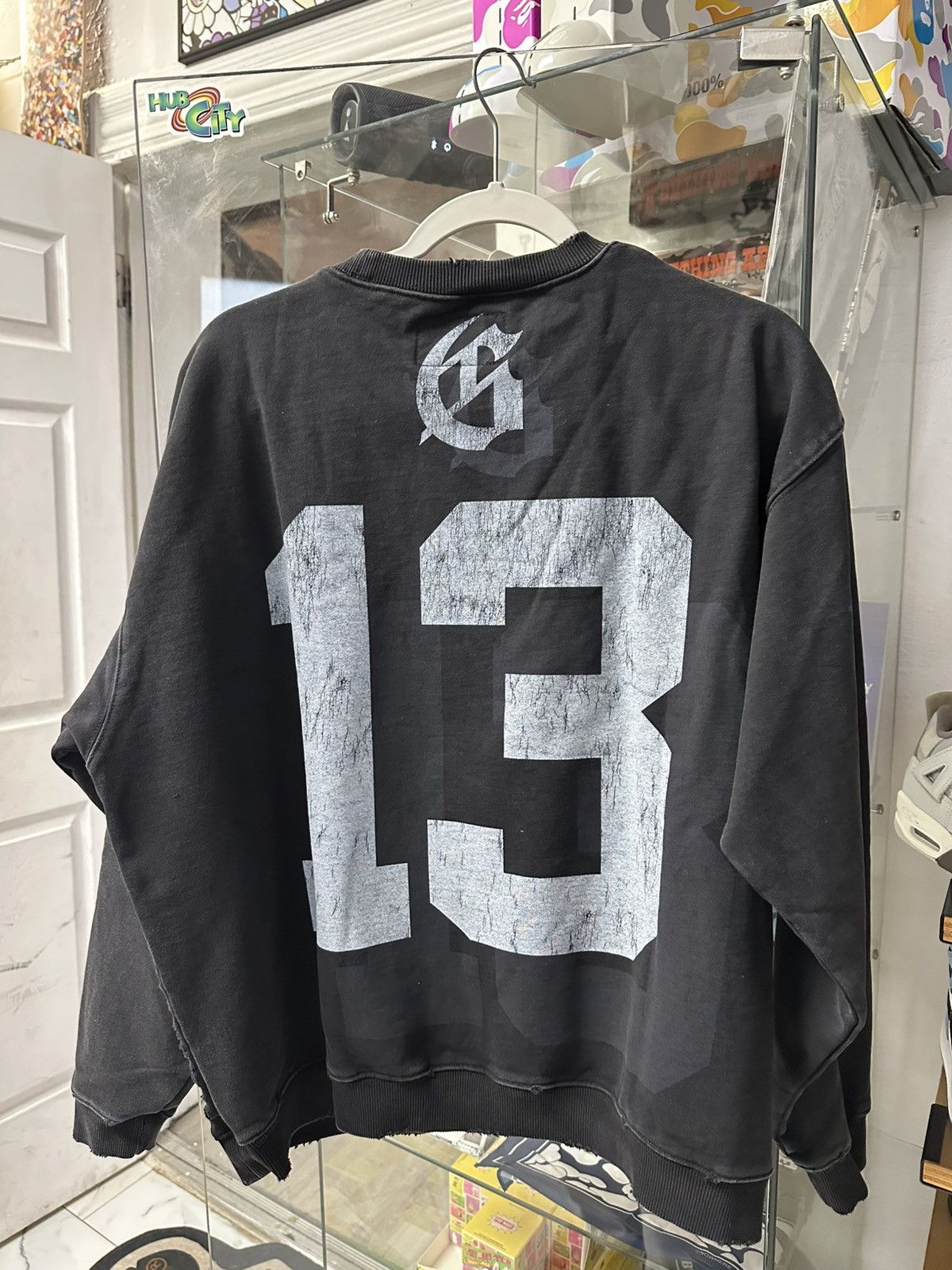 Godspeed Godspeed flame Skull Crew Neck Size US M / EU 48-50 / 2 - 2 Thumbnail