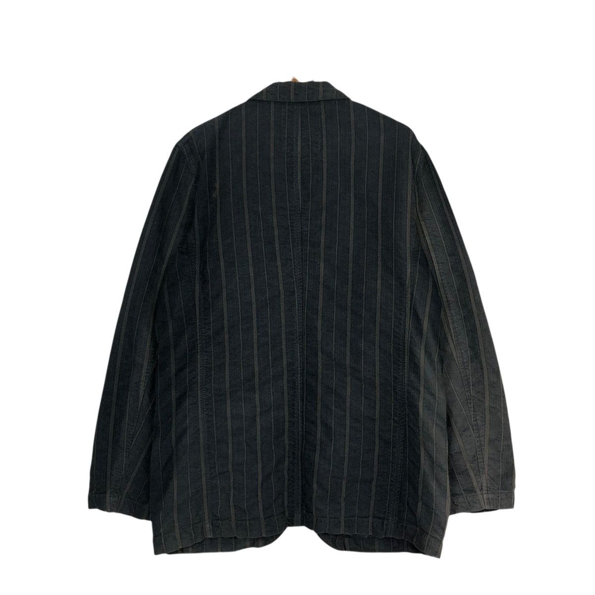 Japanese Brand 🔥SUN FADED DESIGN HICKORY CHORE JACKET ALLIX ISSEY MIYAKE Size US L / EU 52-54 / 3 - 11 Thumbnail