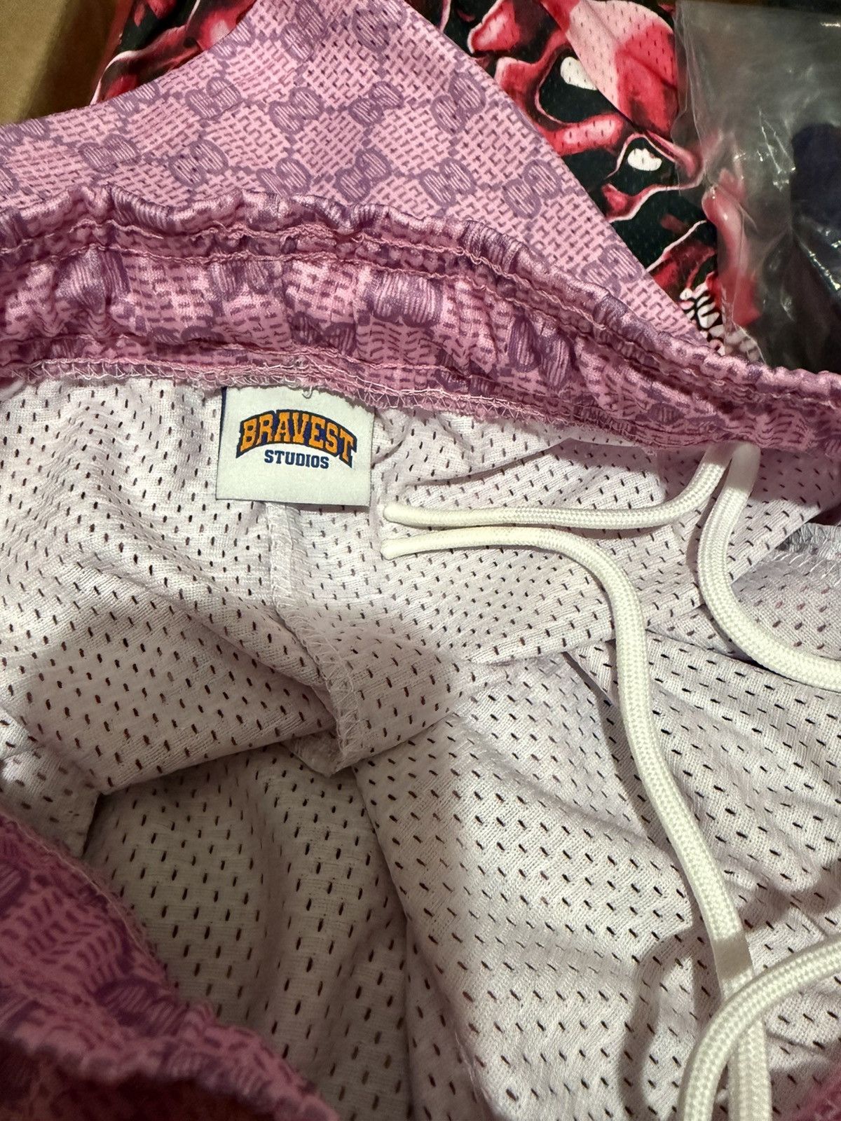 Bravest Studios Bravest Studios Pink GG Shorts Size US 28 / EU 44 - 2 Thumbnail