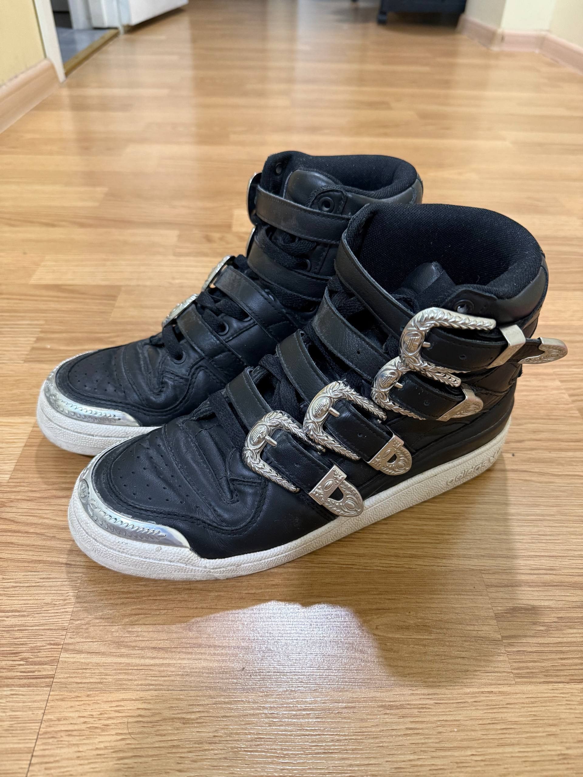 Jeremy Scott Adidas x Jeremy Scott JS Tall Boy Black Size 9 VERY