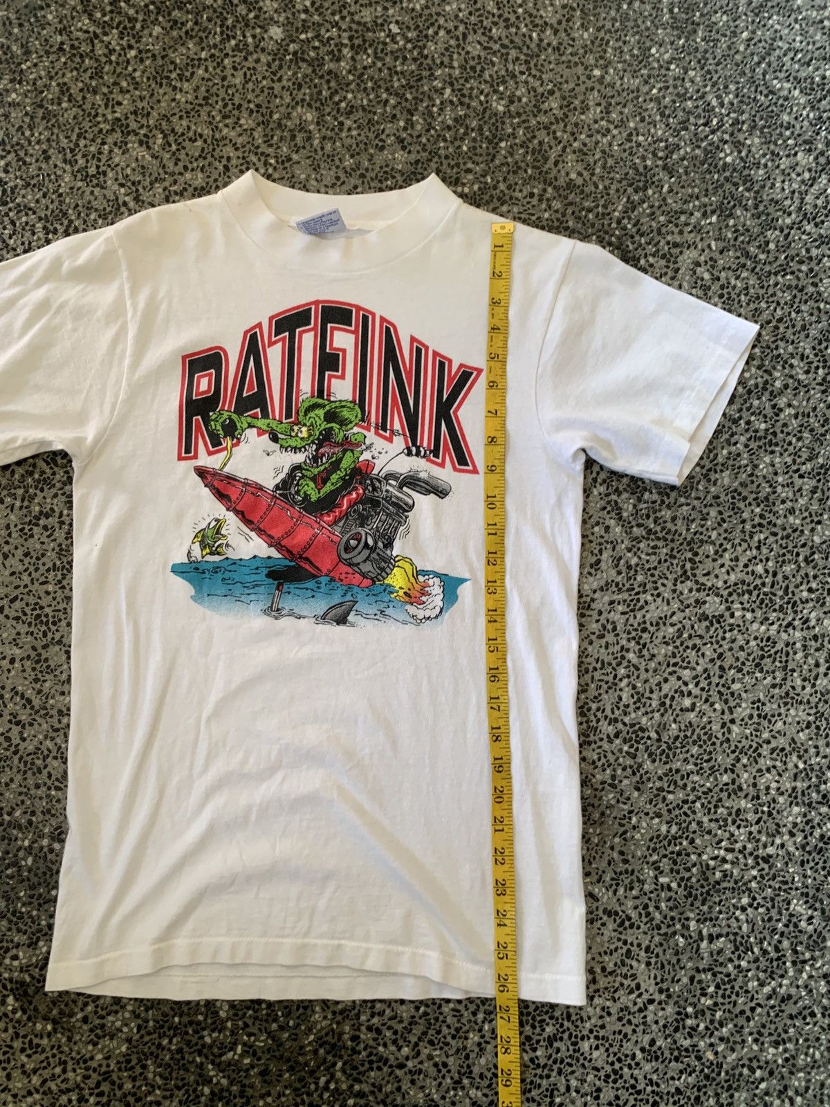Vintage Vintage 90s Rat Fink Ed Roth Graphics T shirt Size US S / EU 44-46 / 1 - 10 Thumbnail