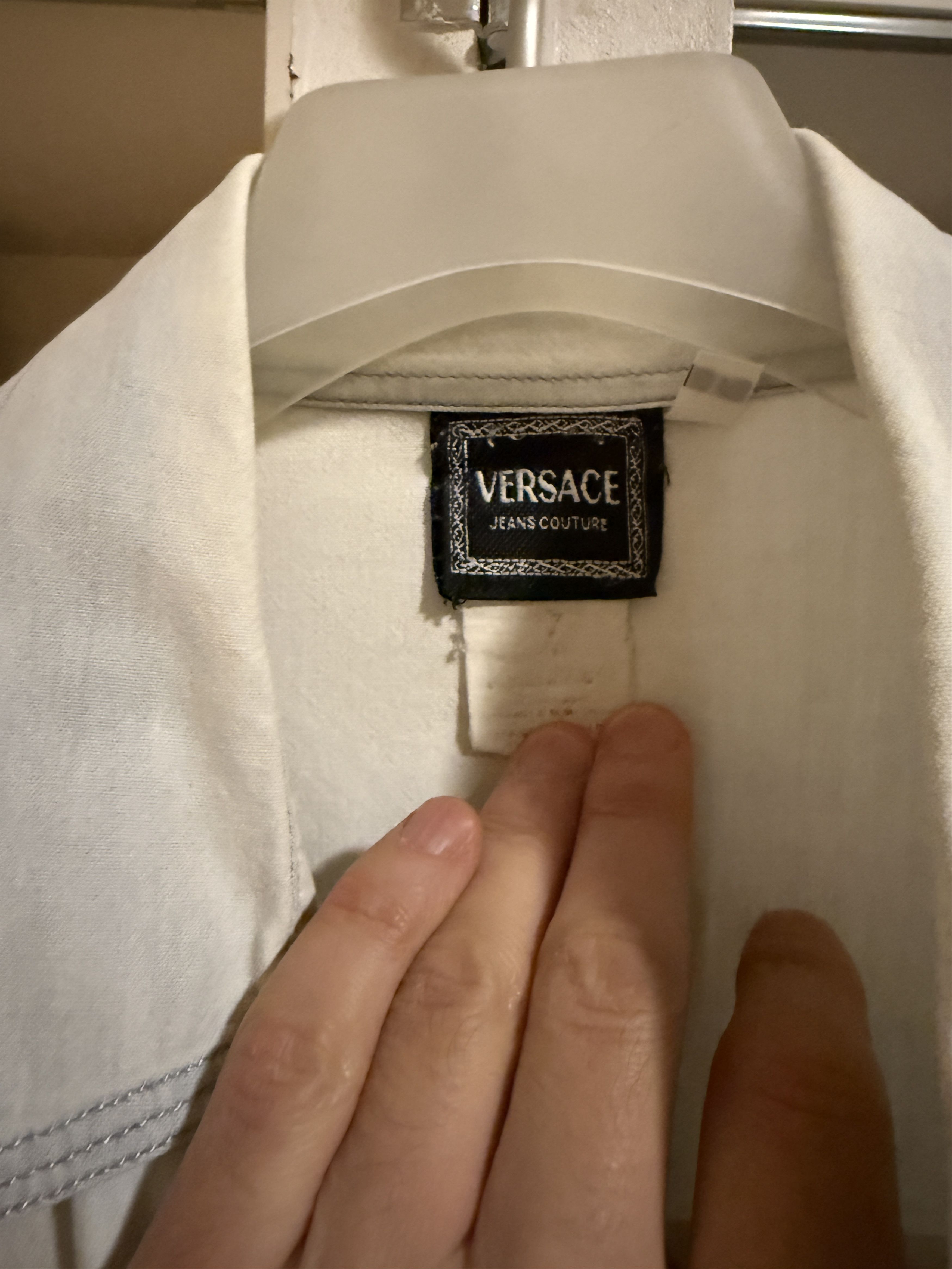 Versace Jeans Couture Vintage Versace Light Blue shirt Size US L / EU 52-54 / 3 - 2 Thumbnail