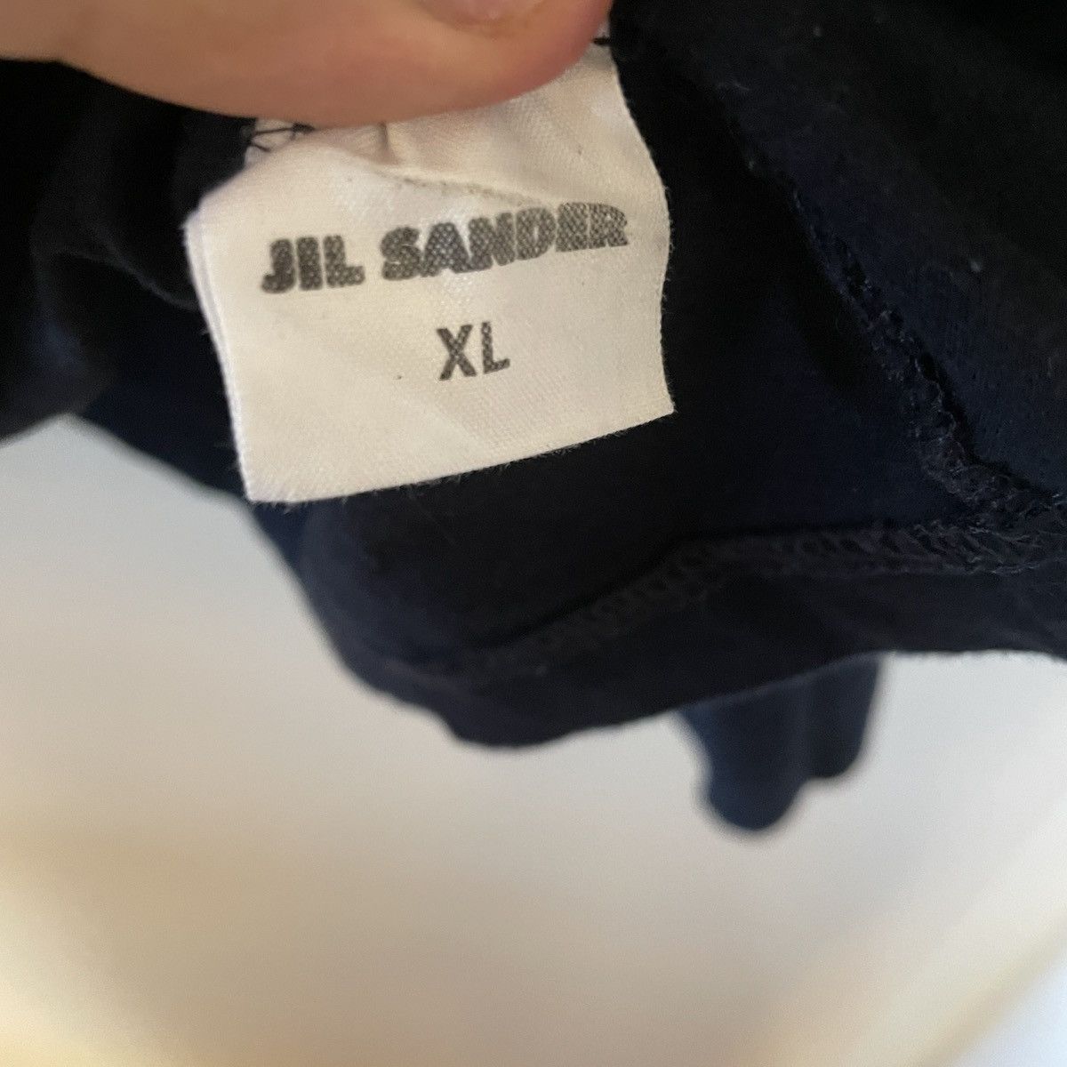 Jil Sander Archive Jil Sander by Raf Simons Longsleeve navy. Size US XL / EU 56 / 4 - 3 Thumbnail