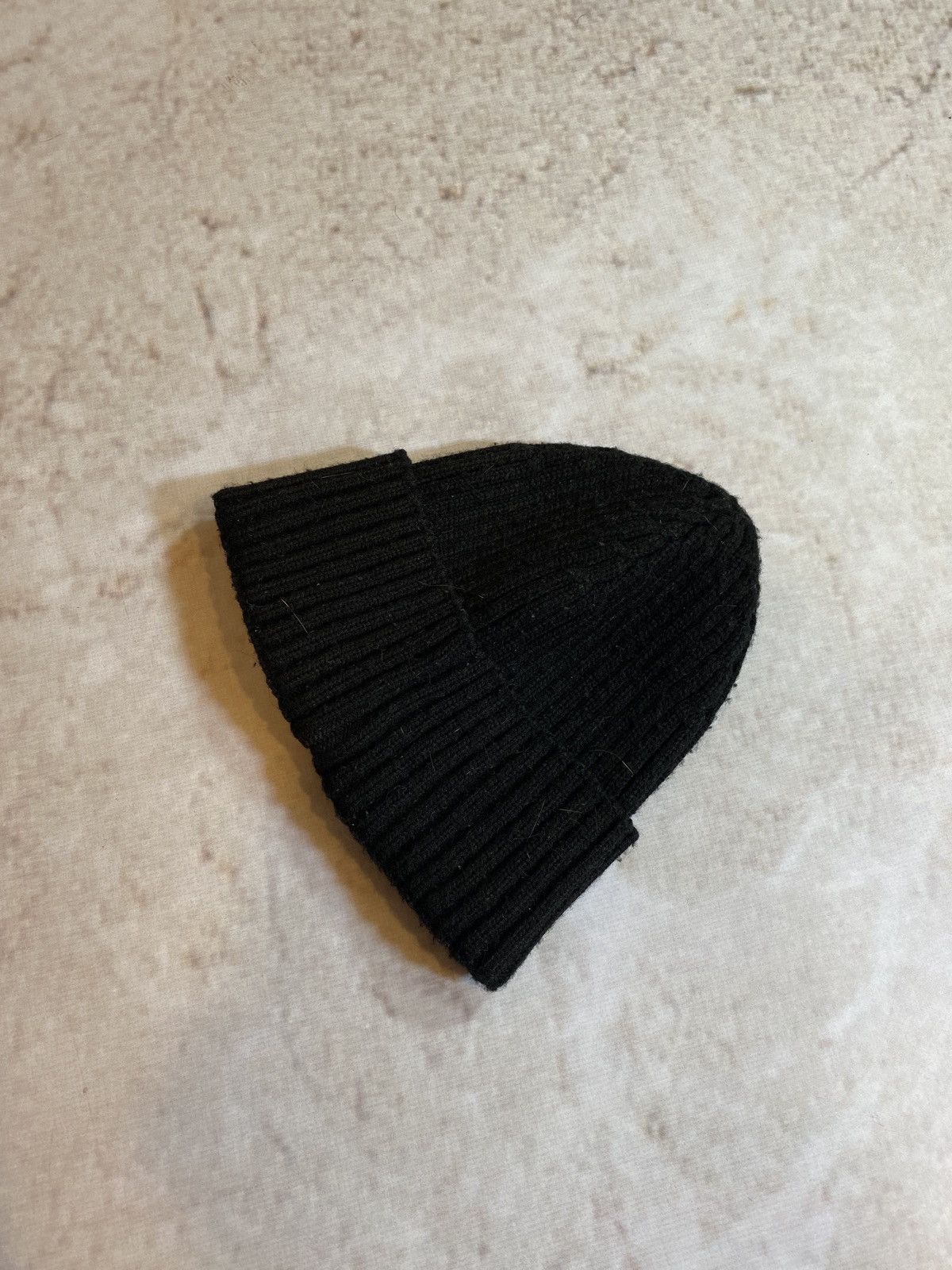 Armani × Vintage Armani Jeans Vintage Knit Beanie Hat Size ONE SIZE - 3 Thumbnail