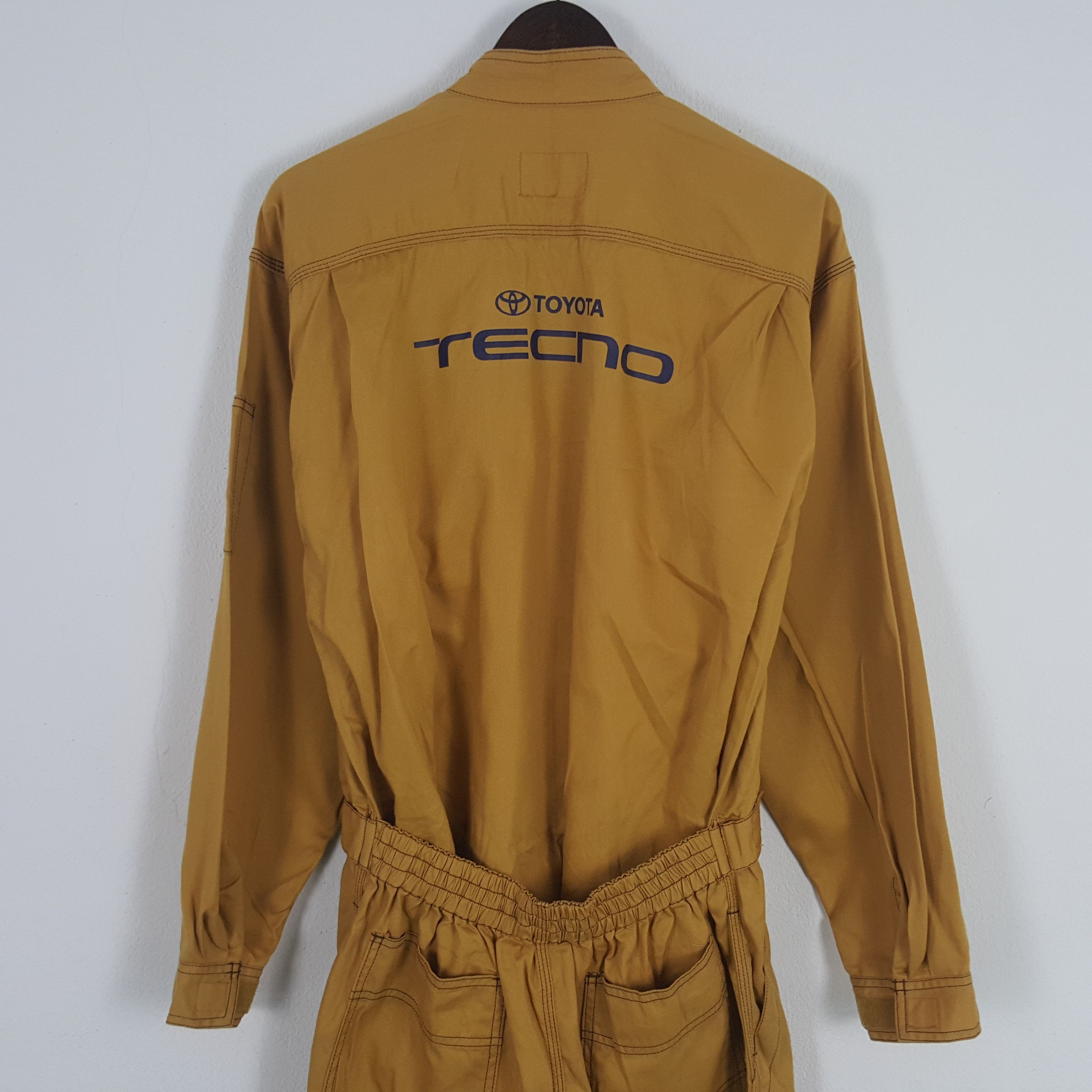 Sports Specialties × Vintage Vintage Toyota Tecno Japan Uniform Coverall Jacket Size US L / EU 52-54 / 3 - 2 Thumbnail