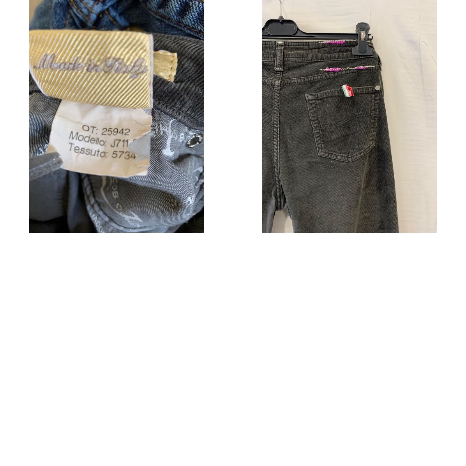 Jacob Cohen Jacob Cohen Rare Luxury Denim Jeans Slim Dark Wash 31 Men Regular 31 in Stretch Denim Jeans Blue 90s Style Mens Size US 31 - 10 Thumbnail