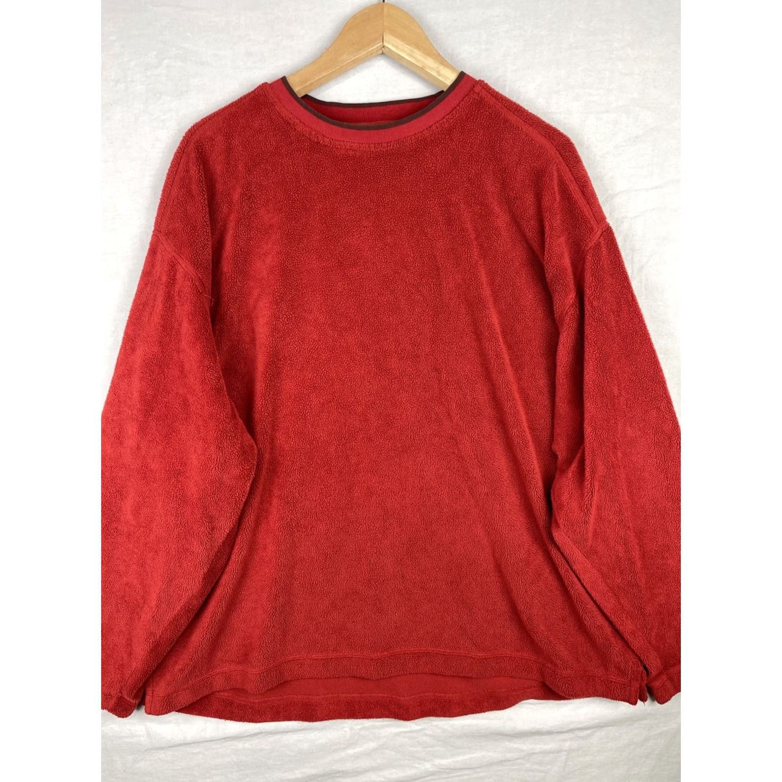 Patagonia Patagonia Rhythm Sweater Mens XL Red Fleece Plush Synchilla Sweatshirt Vintage Size US XL / EU 56 / 4 - 2 Thumbnail
