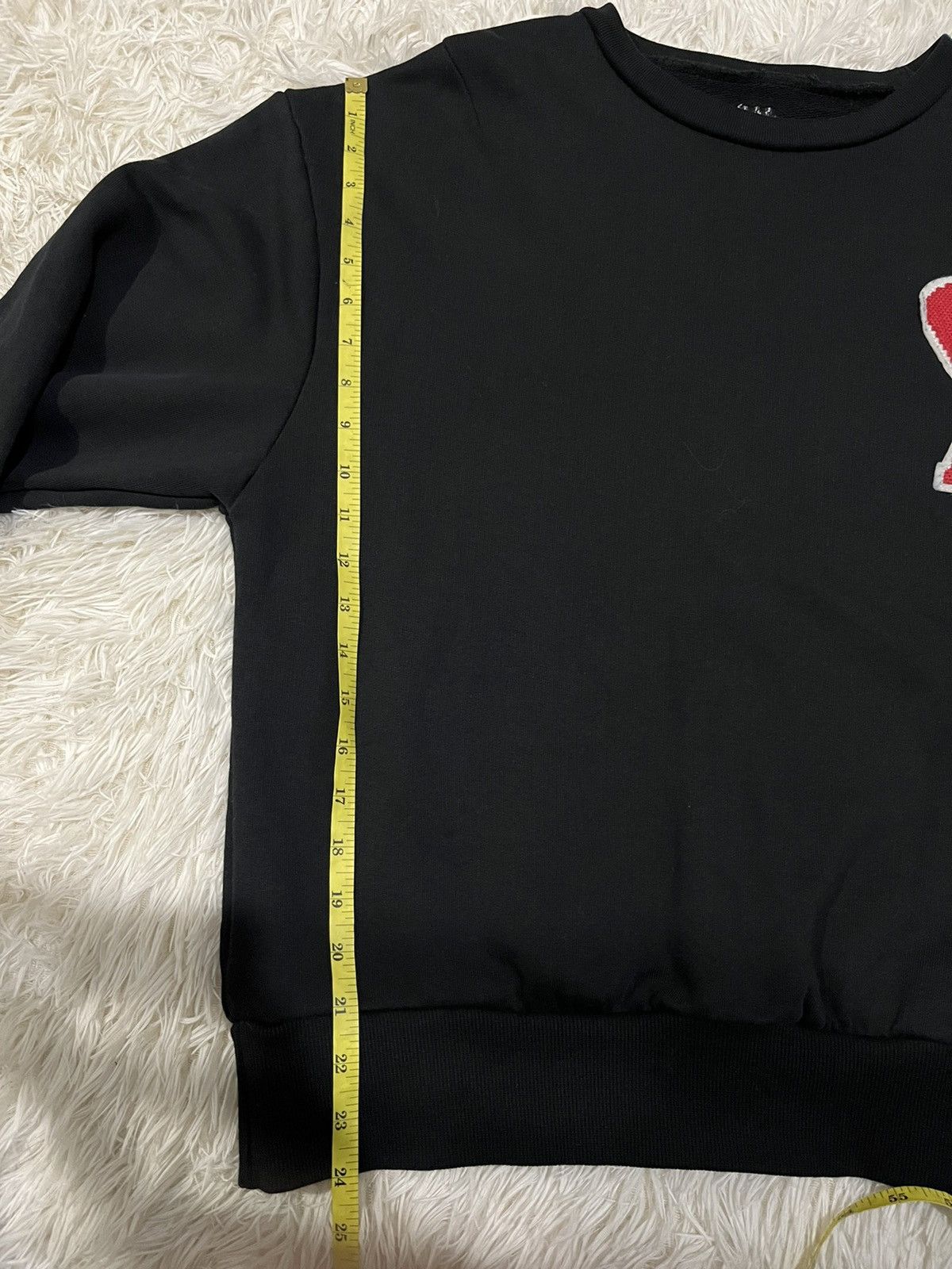 Designer × Japanese Brand VINTAGE AMI BIG LOGO SWEATSHIRT Size ONE SIZE - 14 Thumbnail