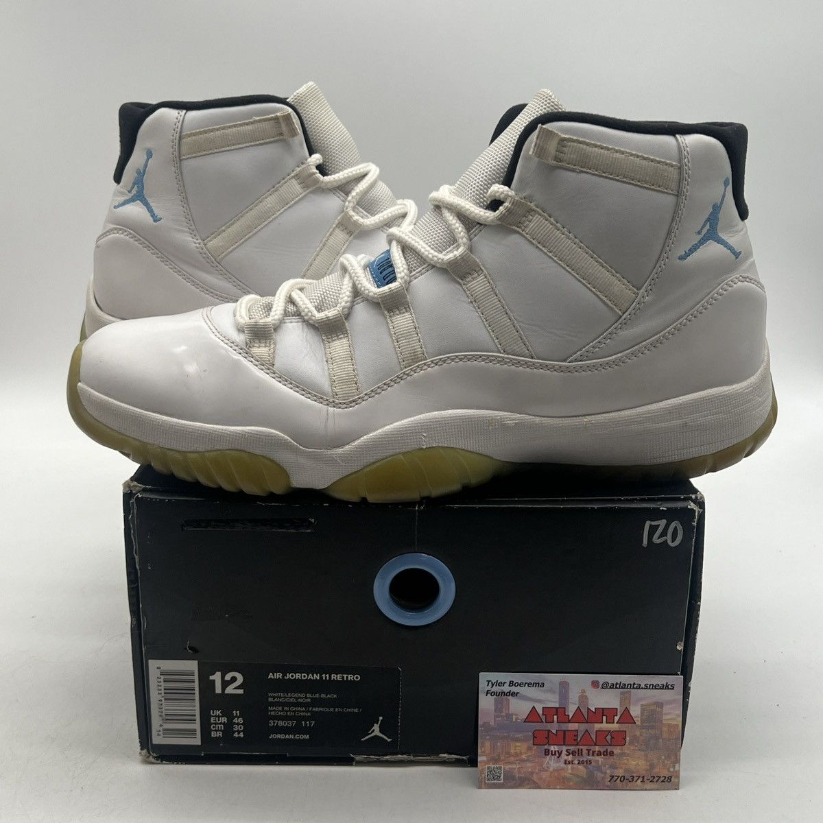 Jordan Brand Air Jordan 11 legend blue Size US 12 / EU 45 - 1 Thumbnail