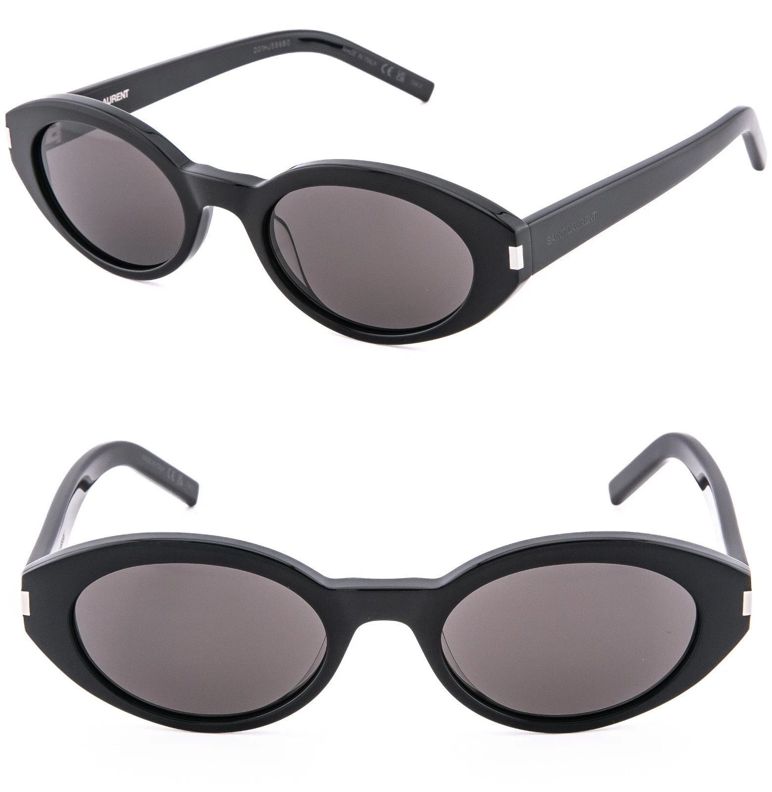 Saint Laurent Paris SAINT LAURENT SHADE SL 567 SL567 Black Narrow Slim 001 Size ONE SIZE - 1 Thumbnail